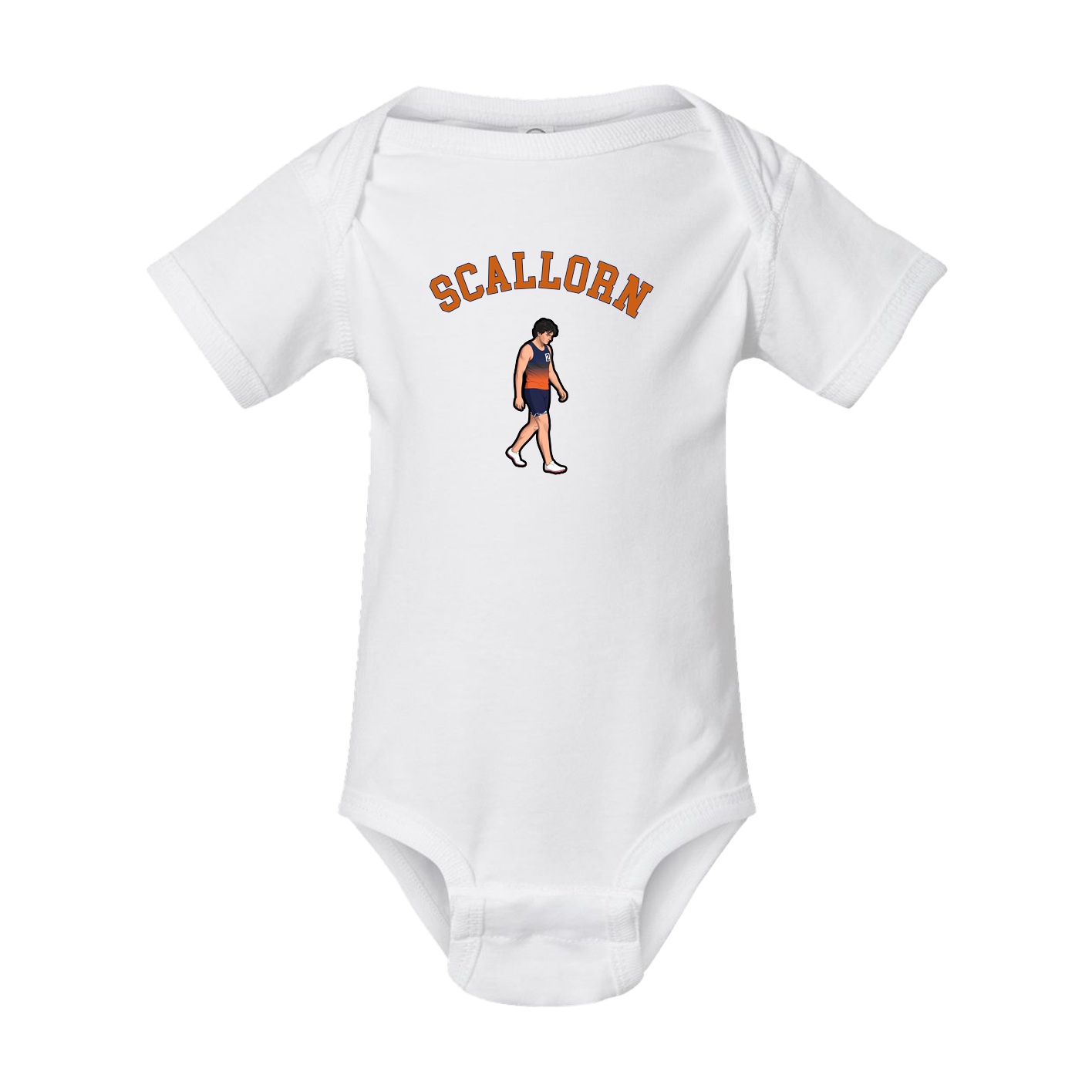 Baby Onesie — Shirsey Arch in White