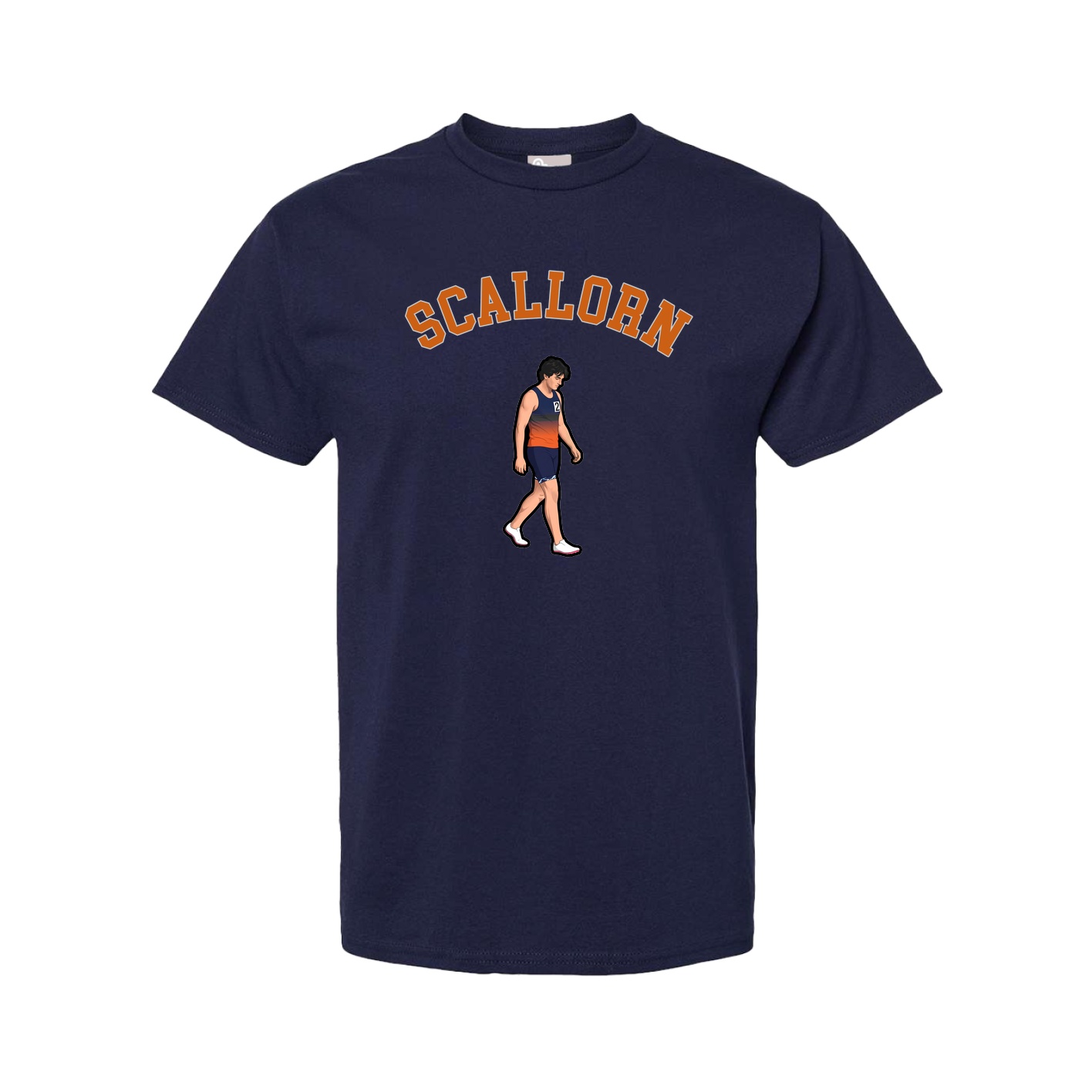 Youth Tee — Shirsey Arch in Navy