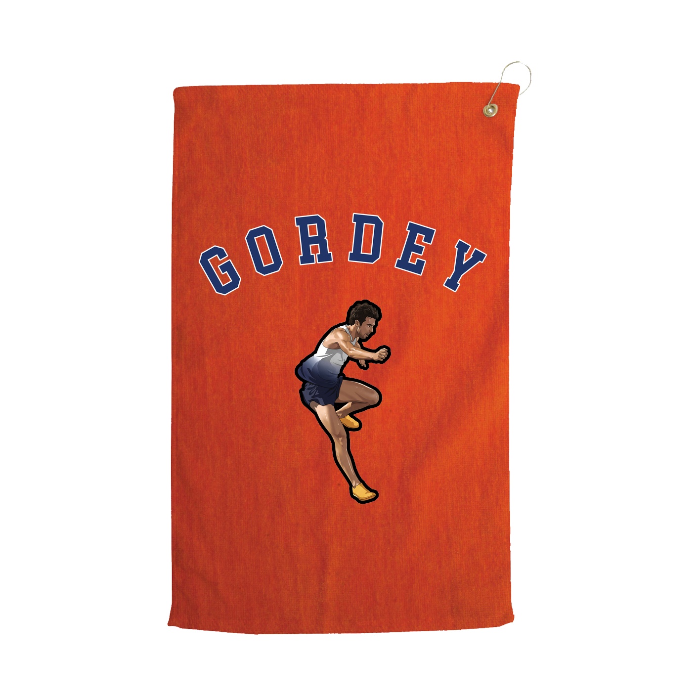 Golf Towel — Shirsey Arch in Orange