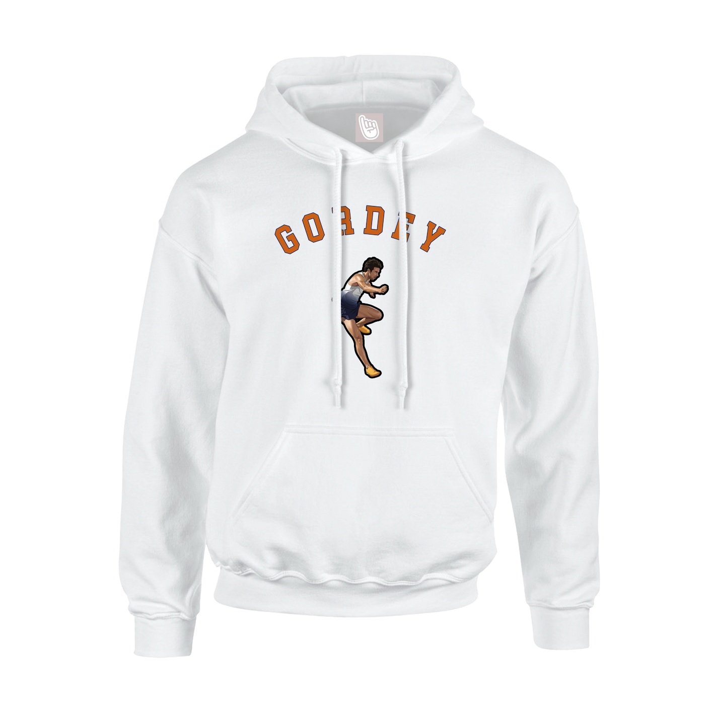 Hoodie — Shirsey Arch in White