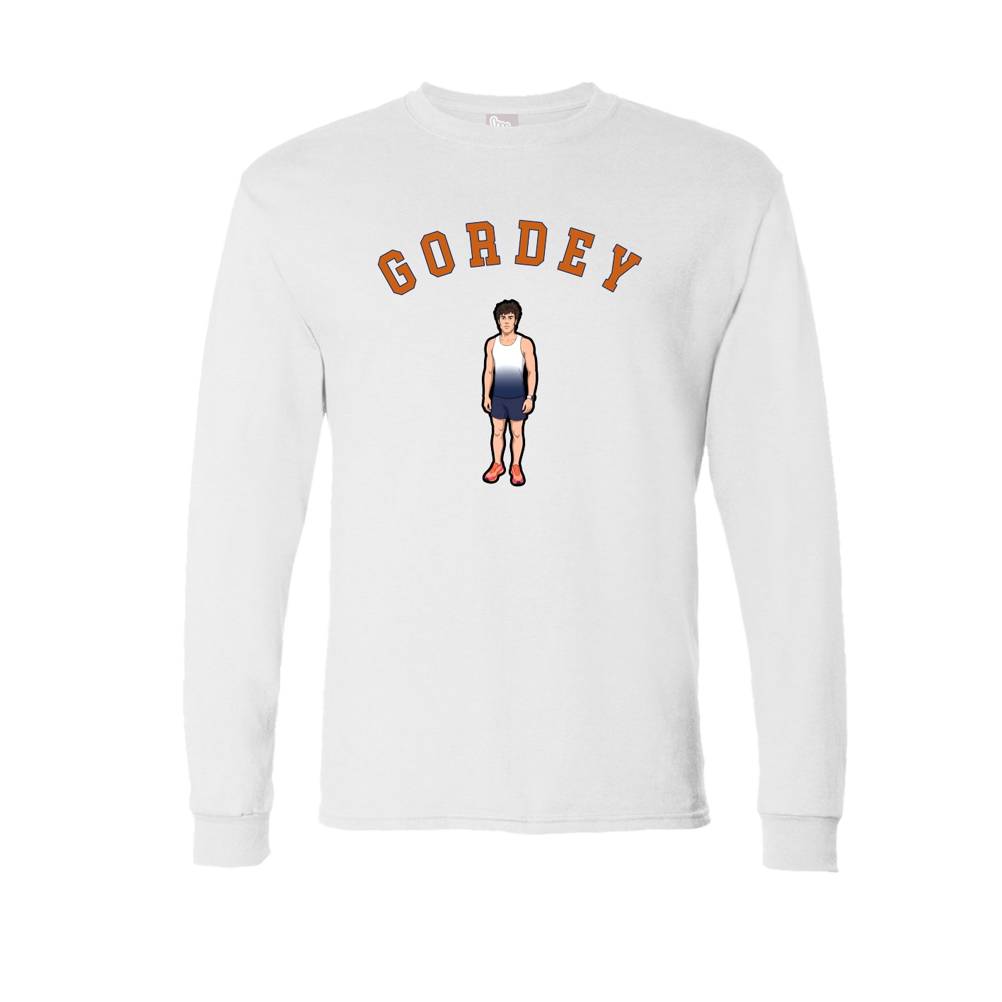 Long Sleeve Tee — Shirsey Arch in White