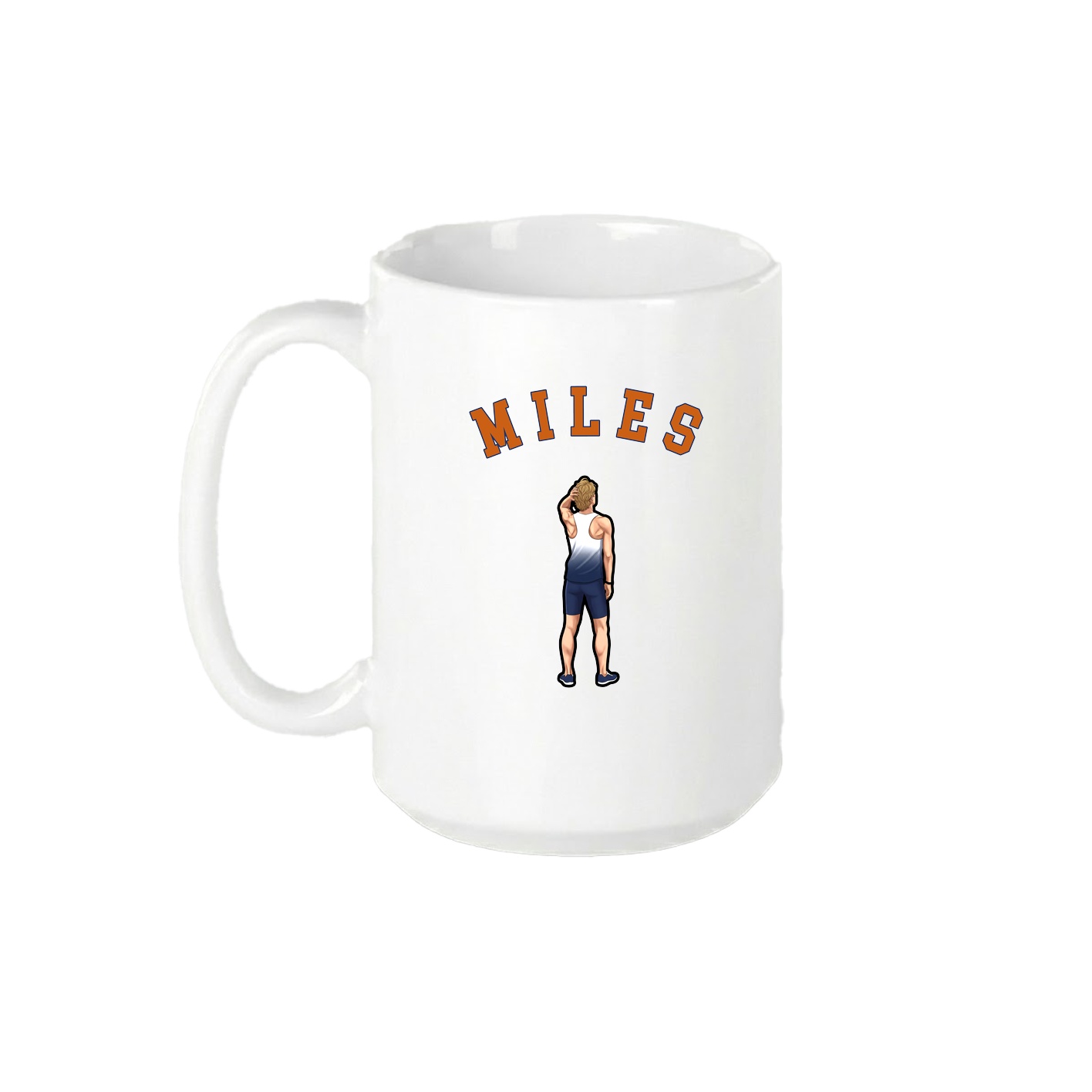 15oz Coffee Mug — Shirsey Arch in White