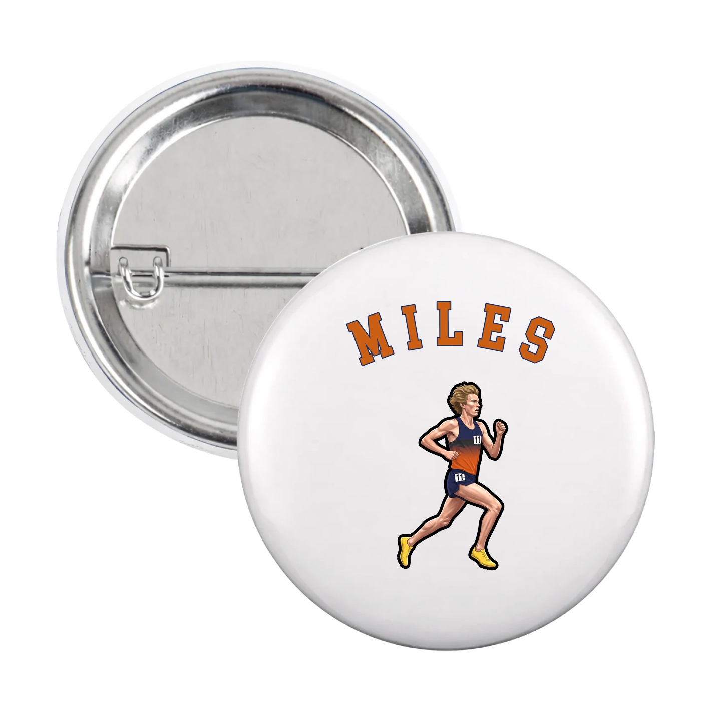 Game Day Button — Shirsey Arch in White