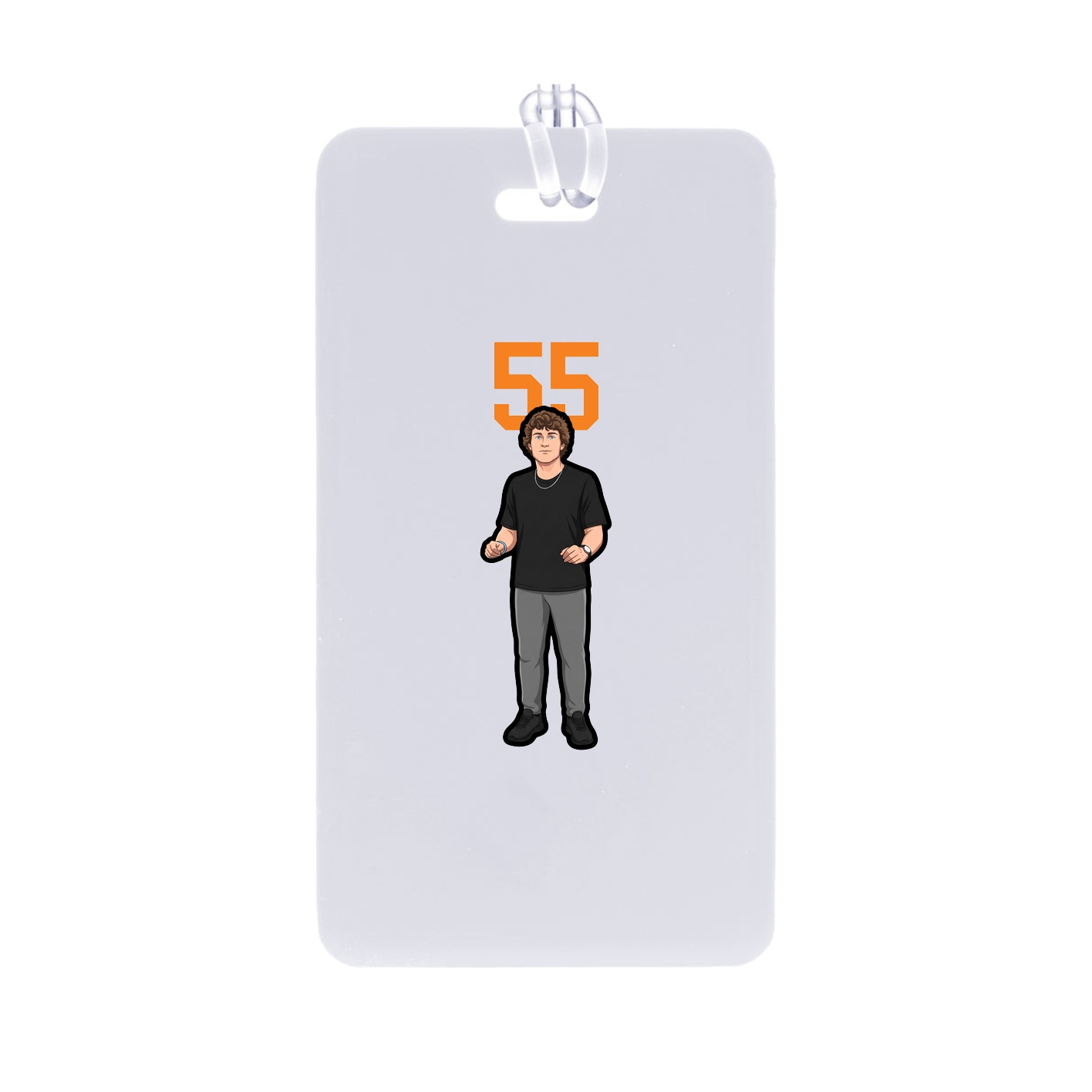 Bag Tag — Number Top in Classic
