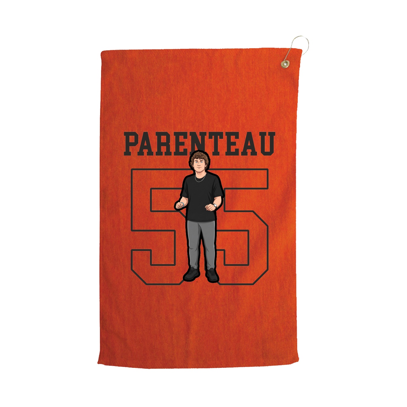 Golf Towel — Shirsey in Orange