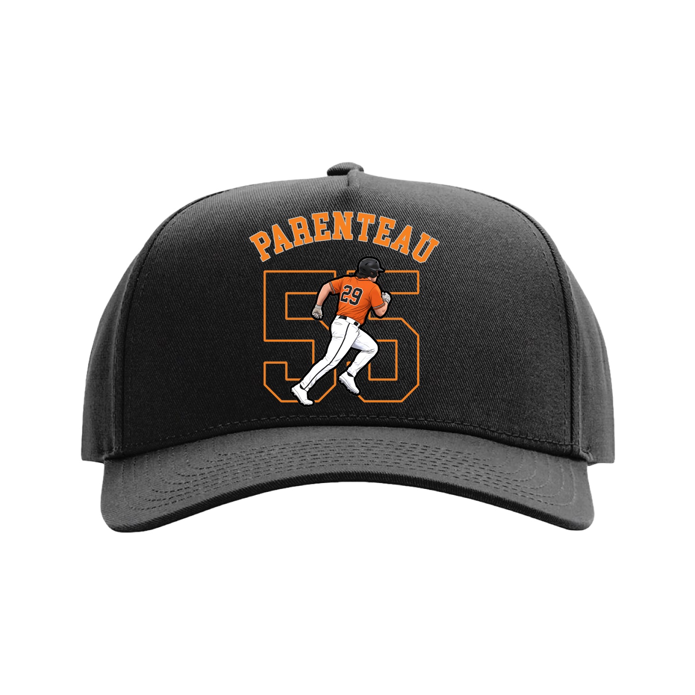 Full Fabric Five-Panel Champ Cap