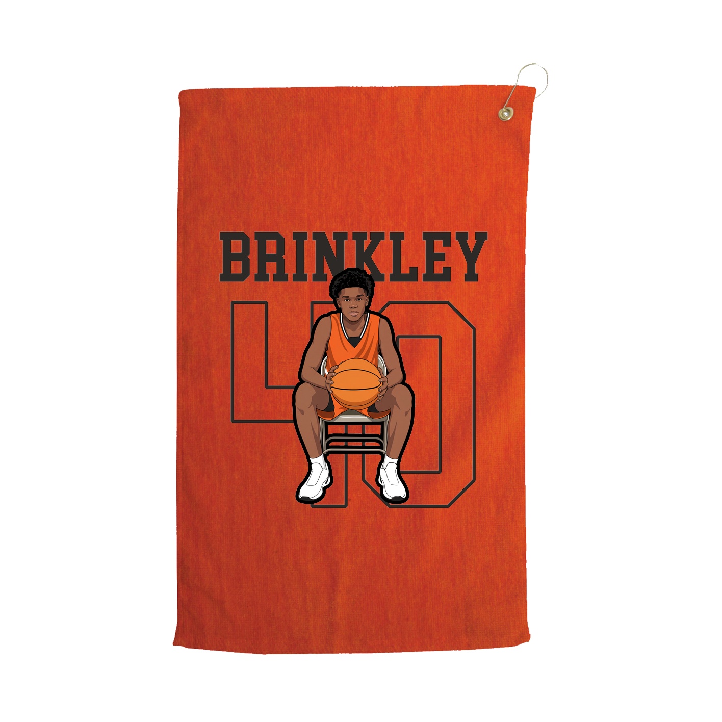 Golf Towel — Shirsey in Orange