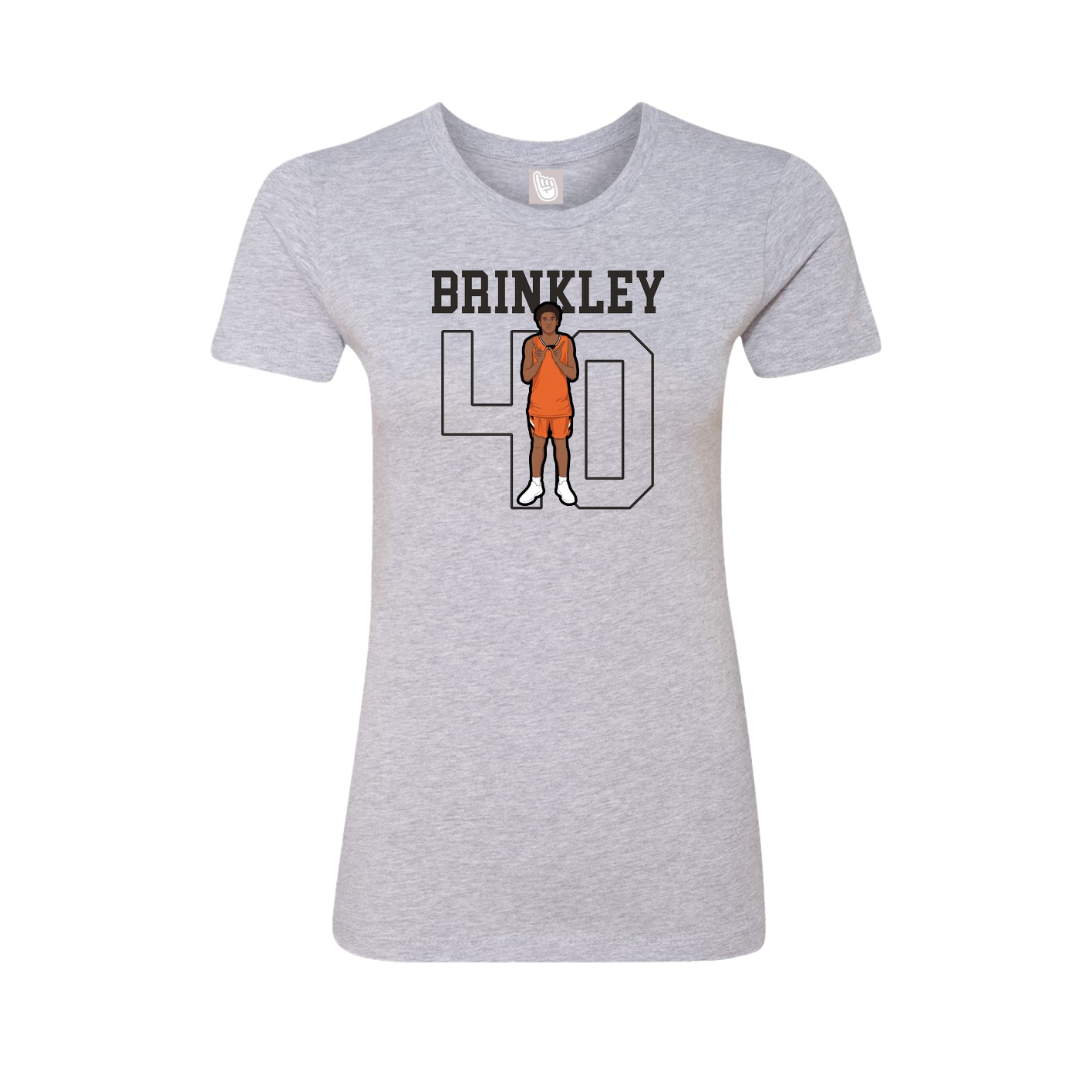 Fitted Women's Tee — Shirsey in Grey