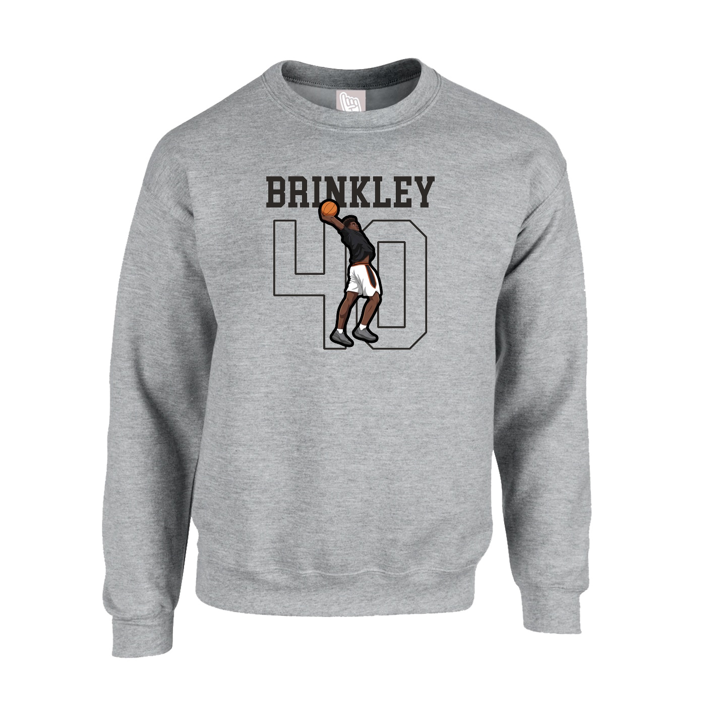 Fleece Crew — Shirsey in Grey