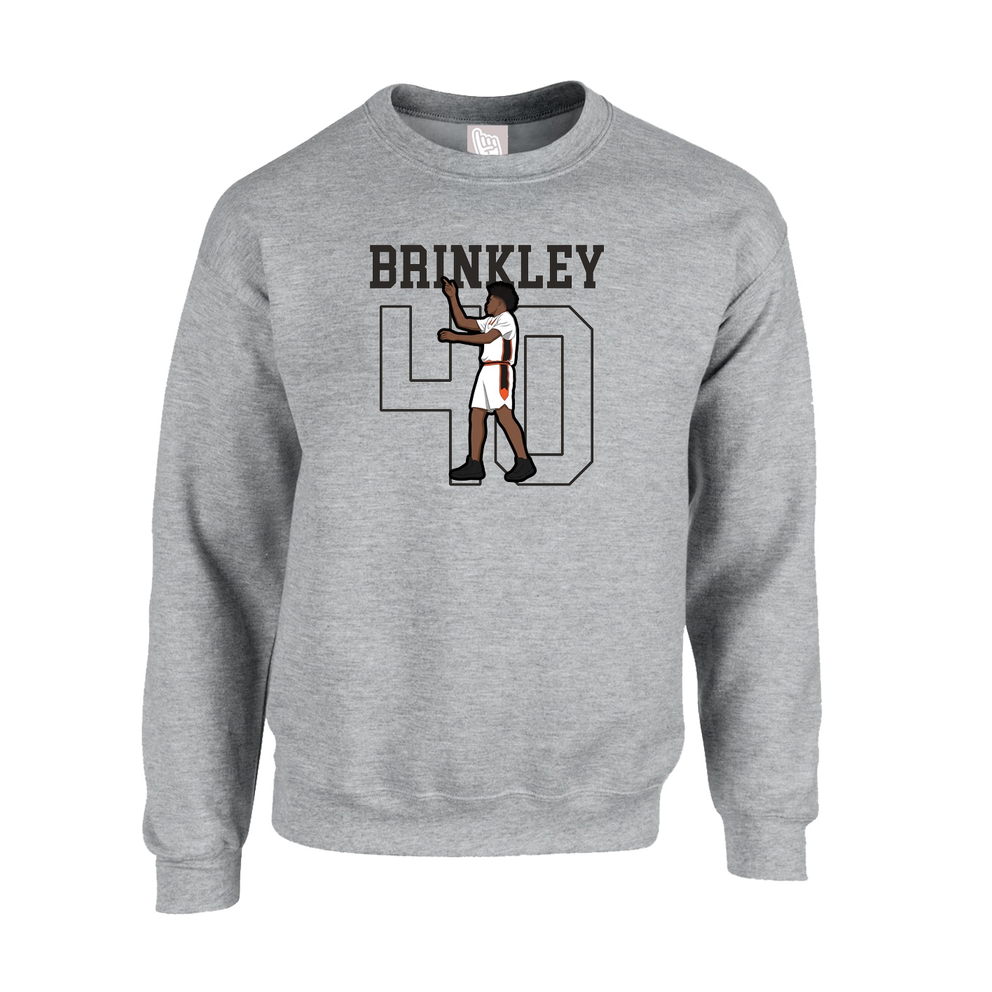 Fleece Crew — Shirsey in Grey