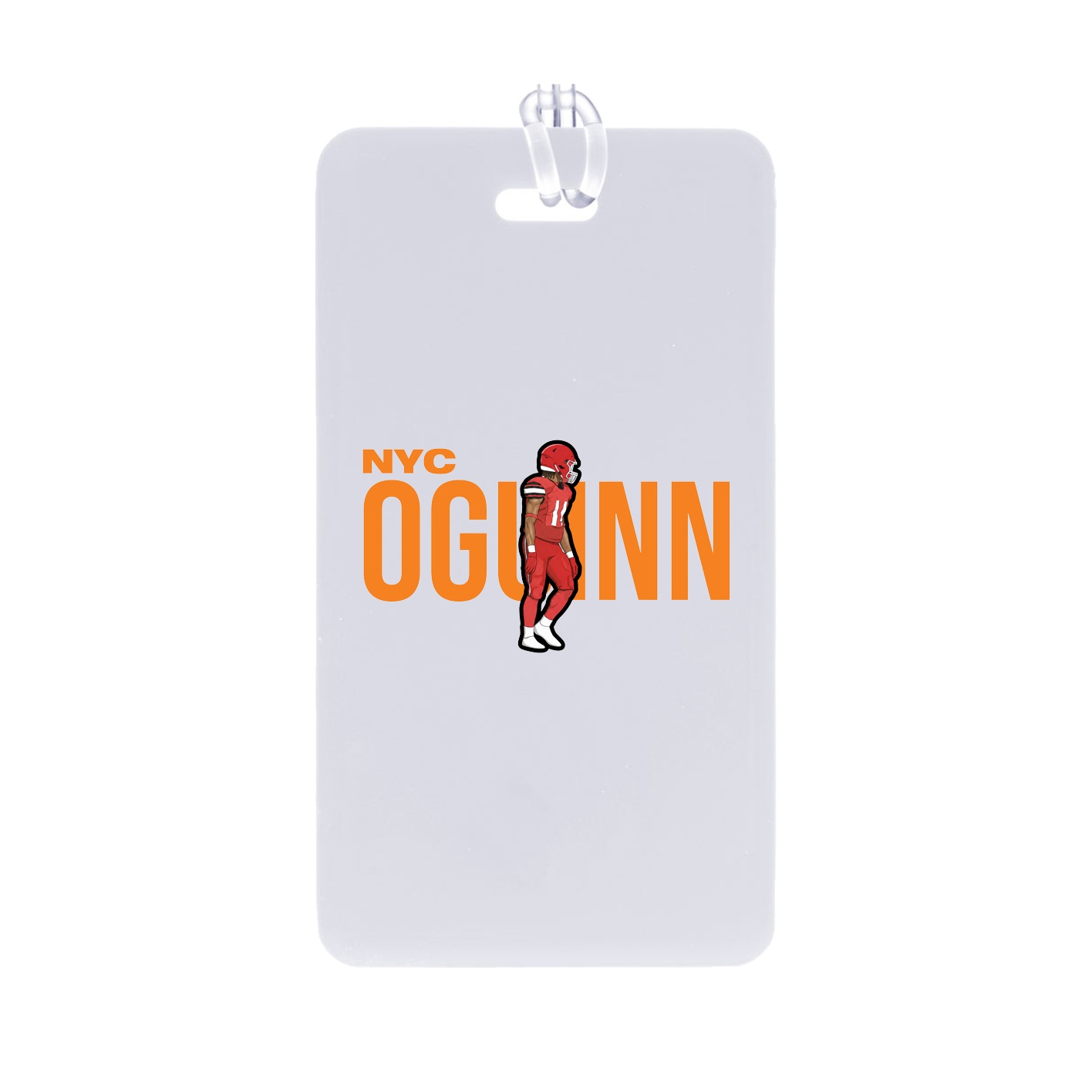 Bag Tag — Player Name in Classic