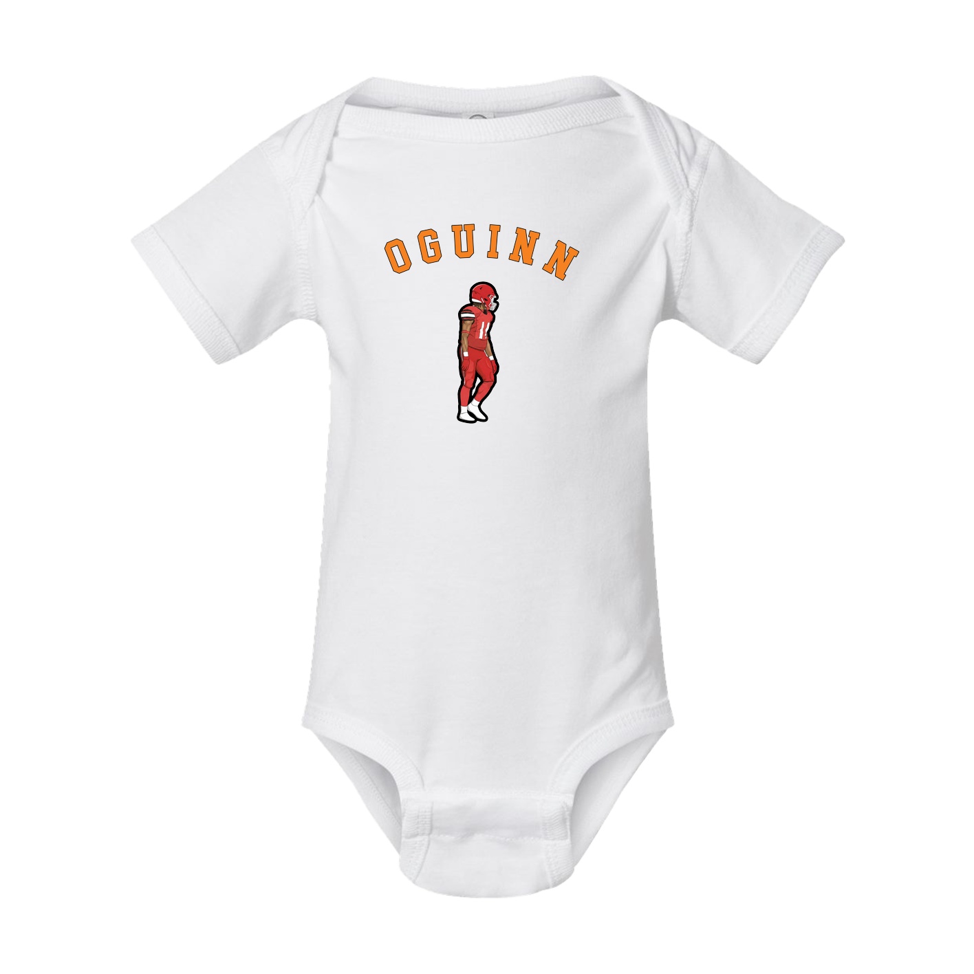 Baby Onesie — Shirsey Arch in White