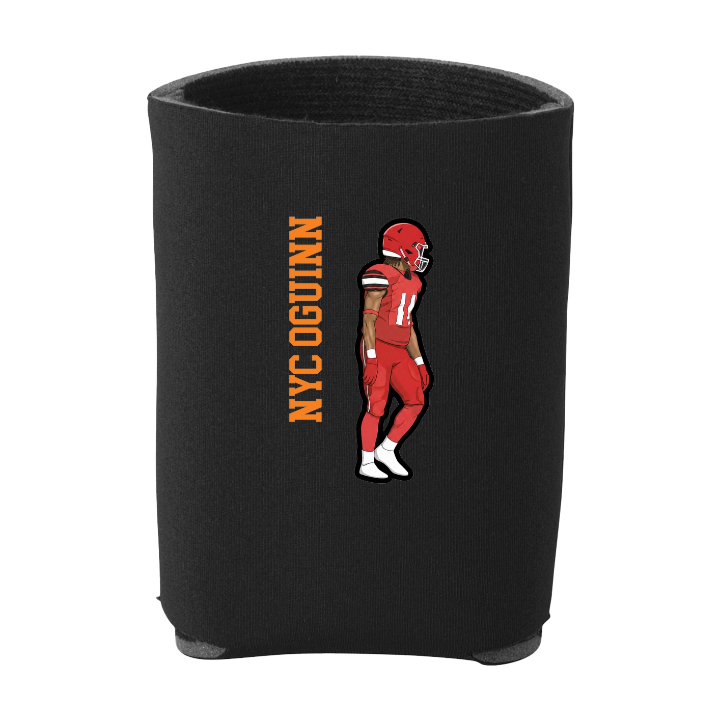Can Holder — Name Vertical in Black