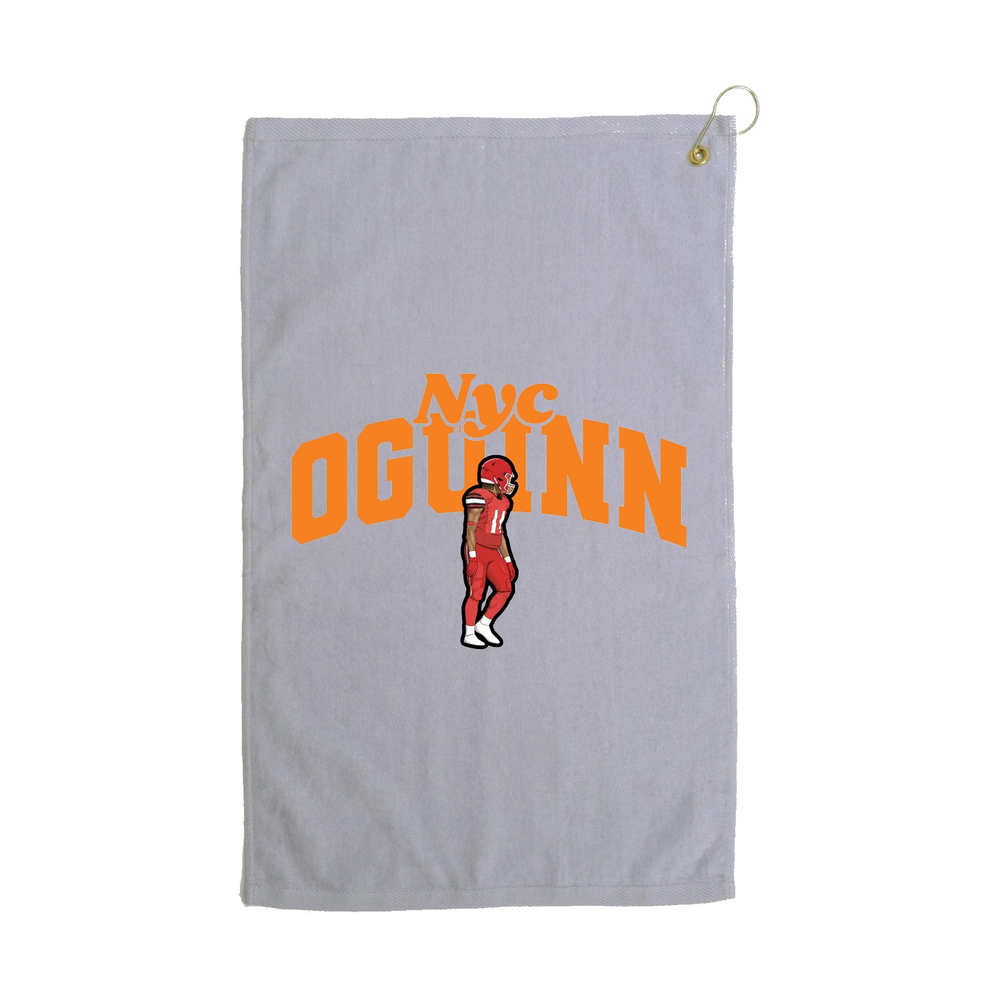 Golf Towel — Signature Arch in Grey