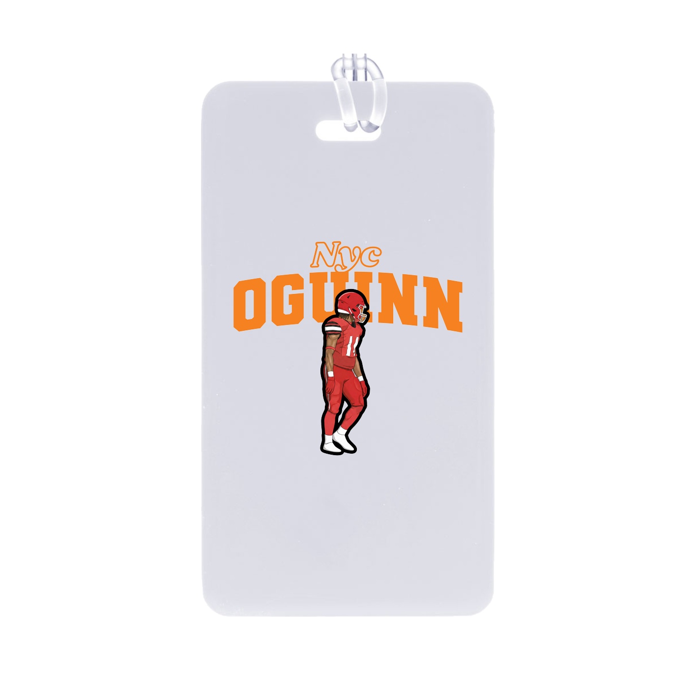 Bag Tag — Name Arch in Classic