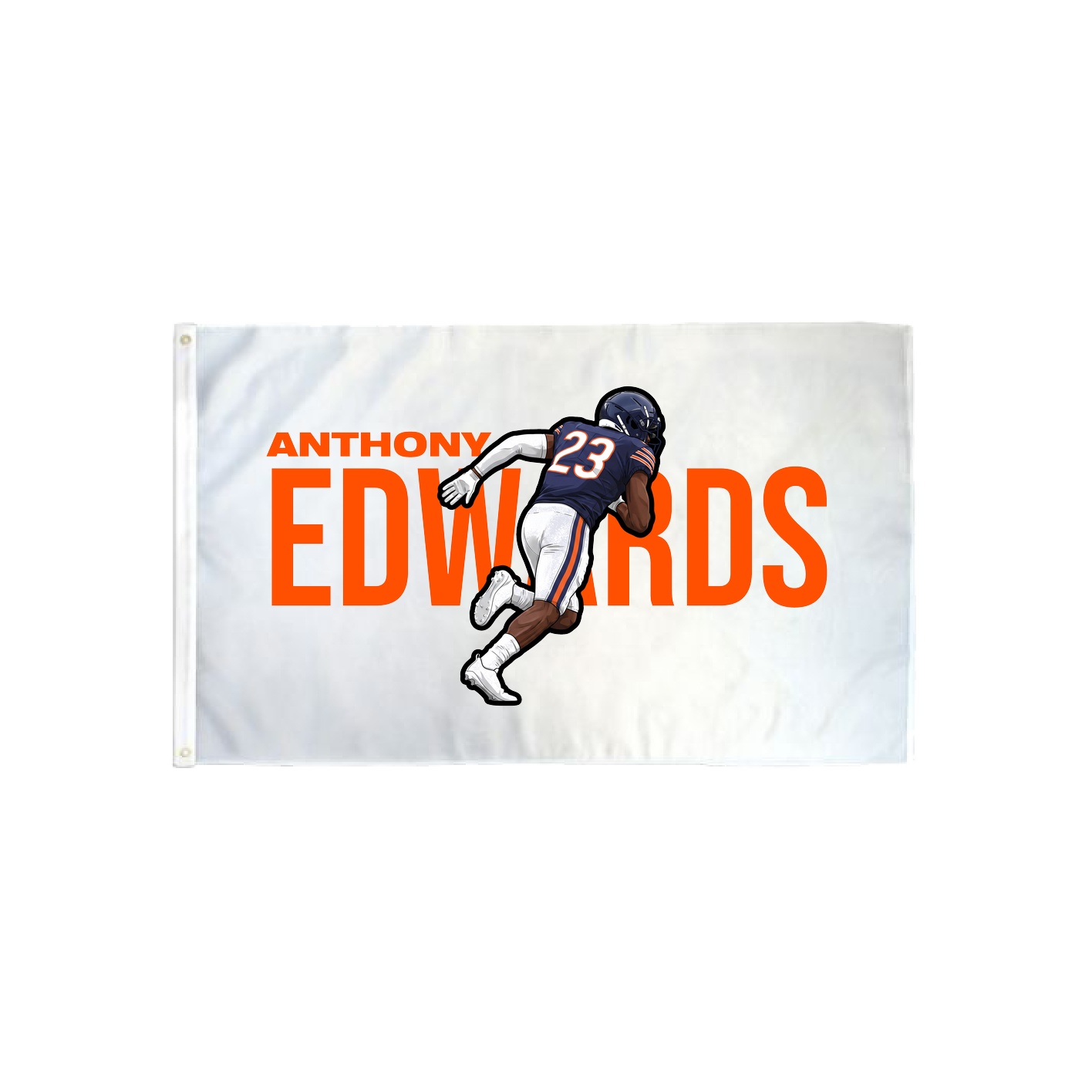 3x5 Flag — Player Name in Classic