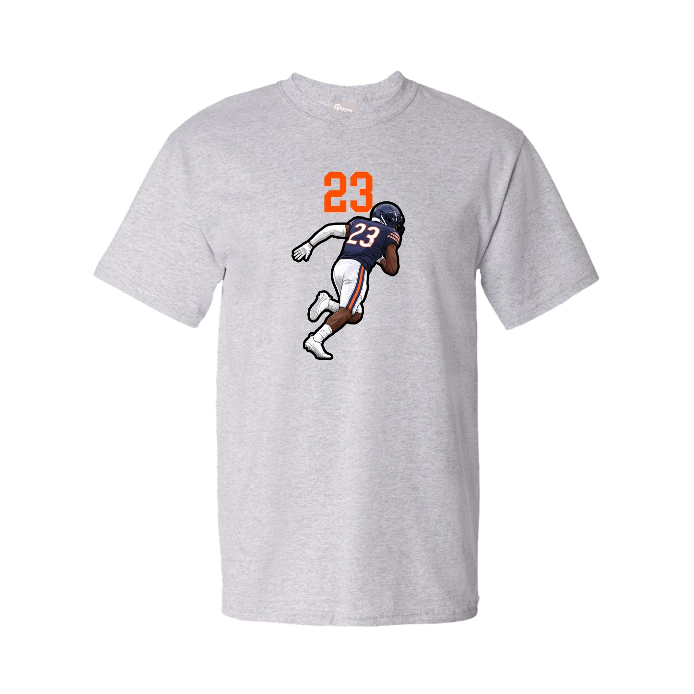 Tee — Number Top in Grey