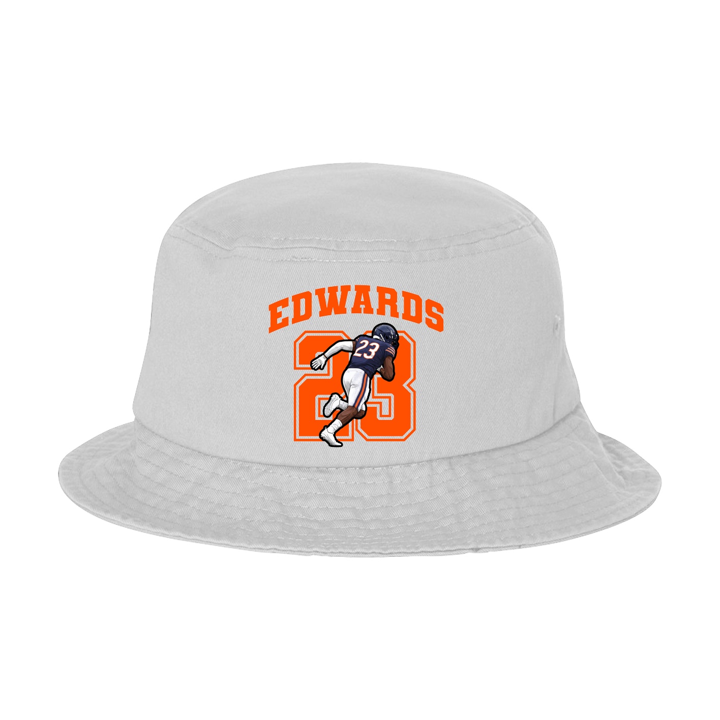 Bucket Cap — Number in White