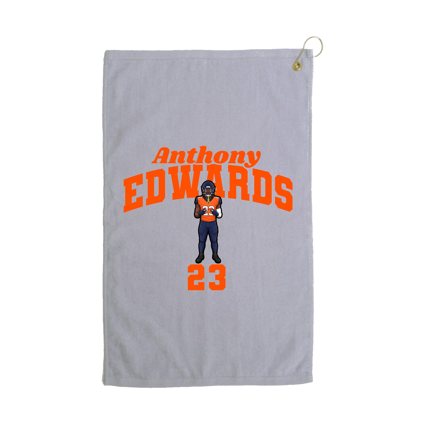 Golf Towel — Signature Arch in Grey