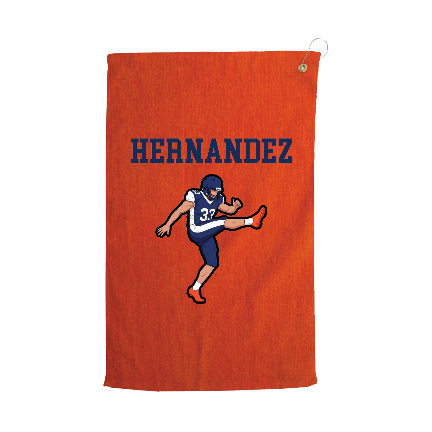 Golf Towel — Shirsey in Orange