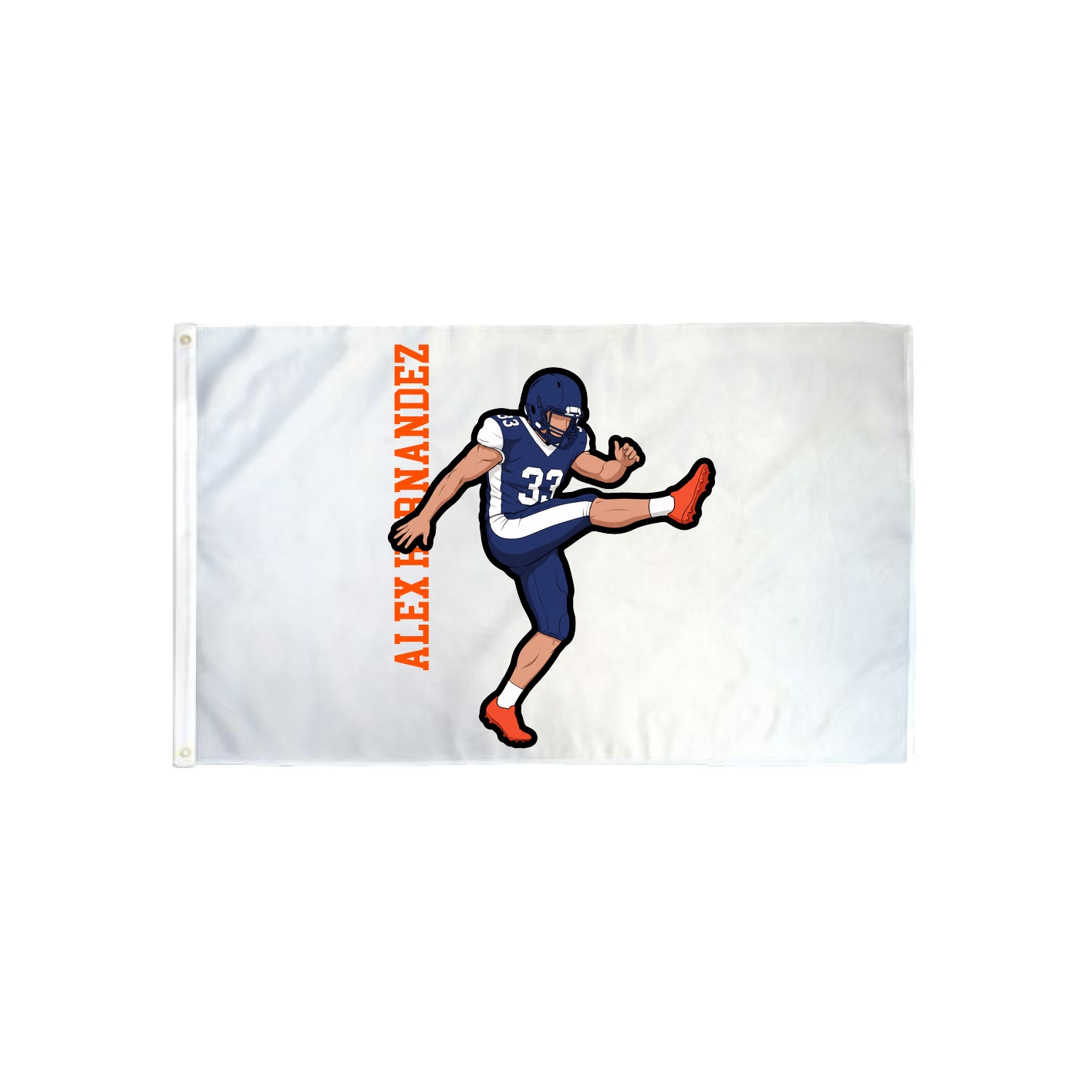 3x5 Flag — Name Vertical in Classic