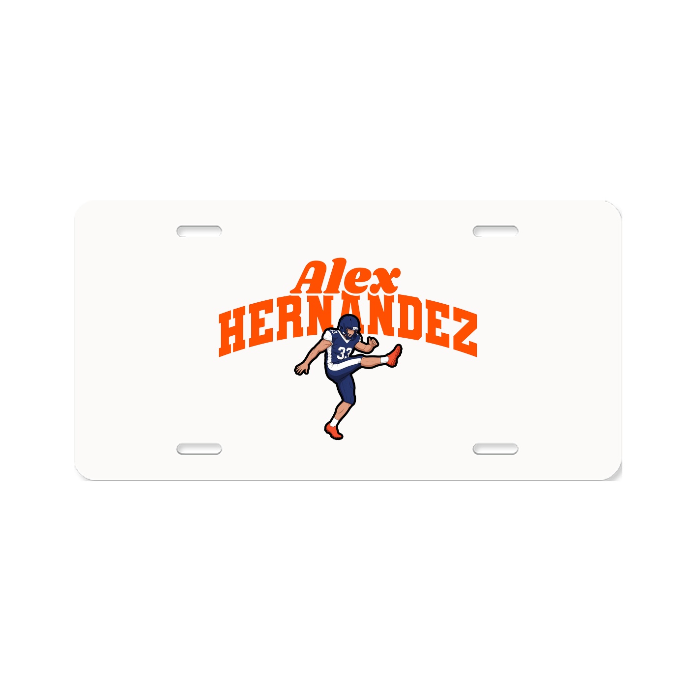 License Plate — Signature Arch in Classic