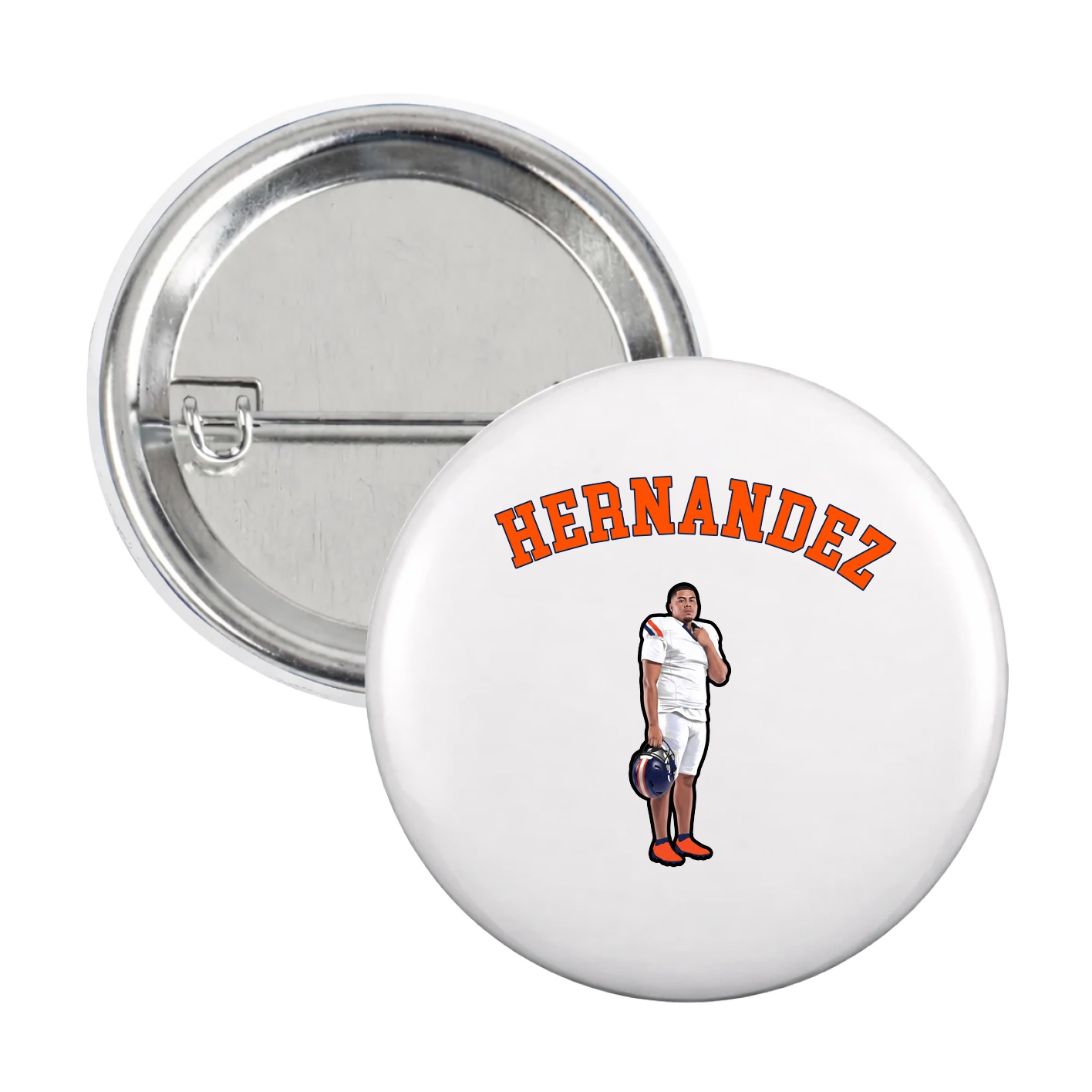 Game Day Button — Shirsey Arch in White