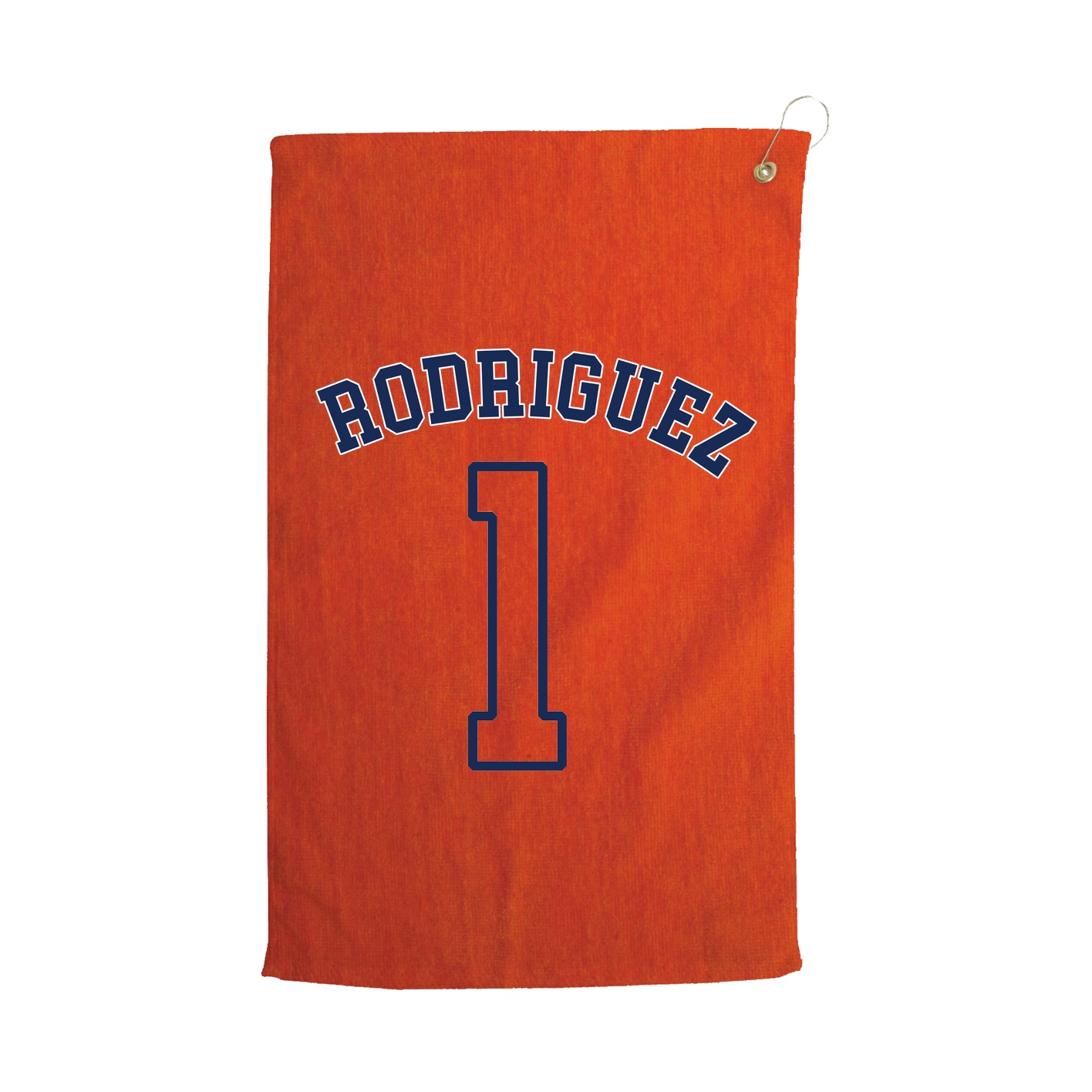 Golf Towel — Shirsey Arch in Orange