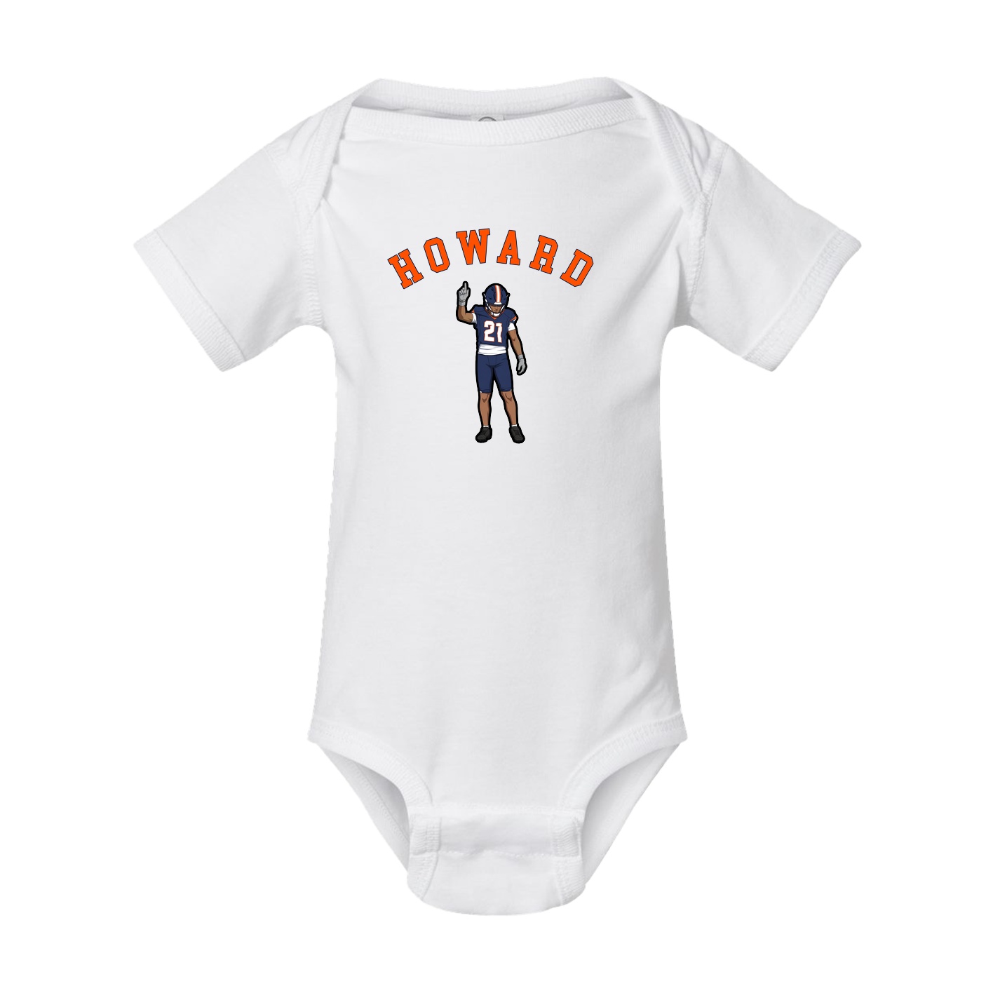 Baby Onesie — Shirsey Arch in White