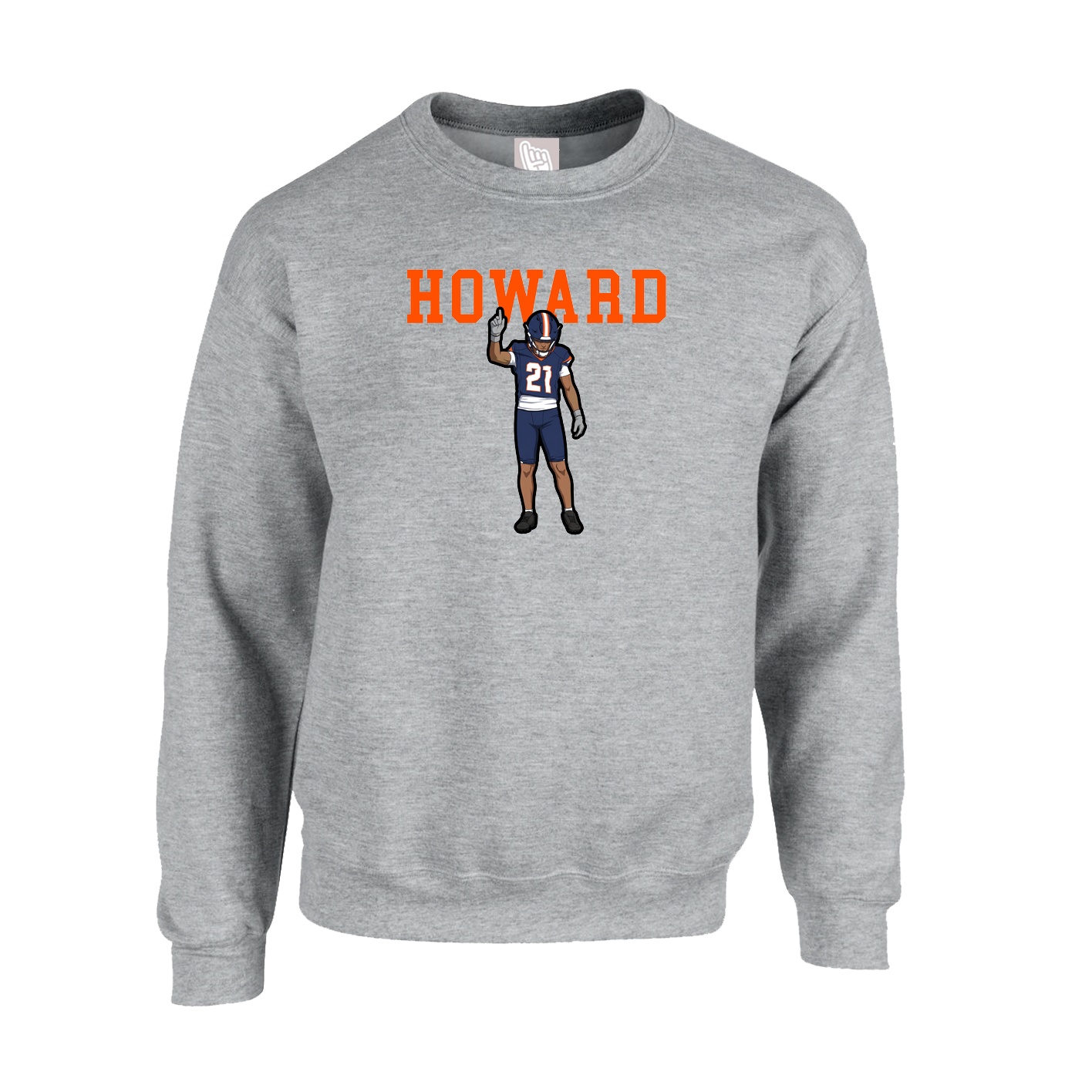 Fleece Crew — Shirsey in Grey