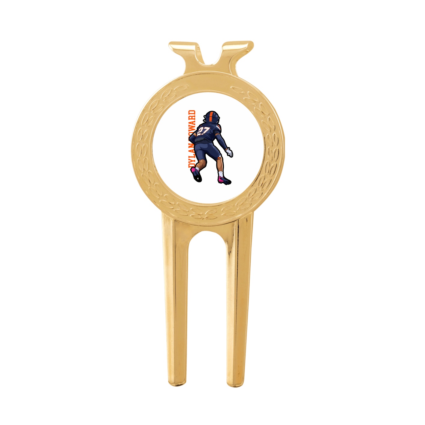 Divot Tool with Ball Marker — Name Vertical in Classic