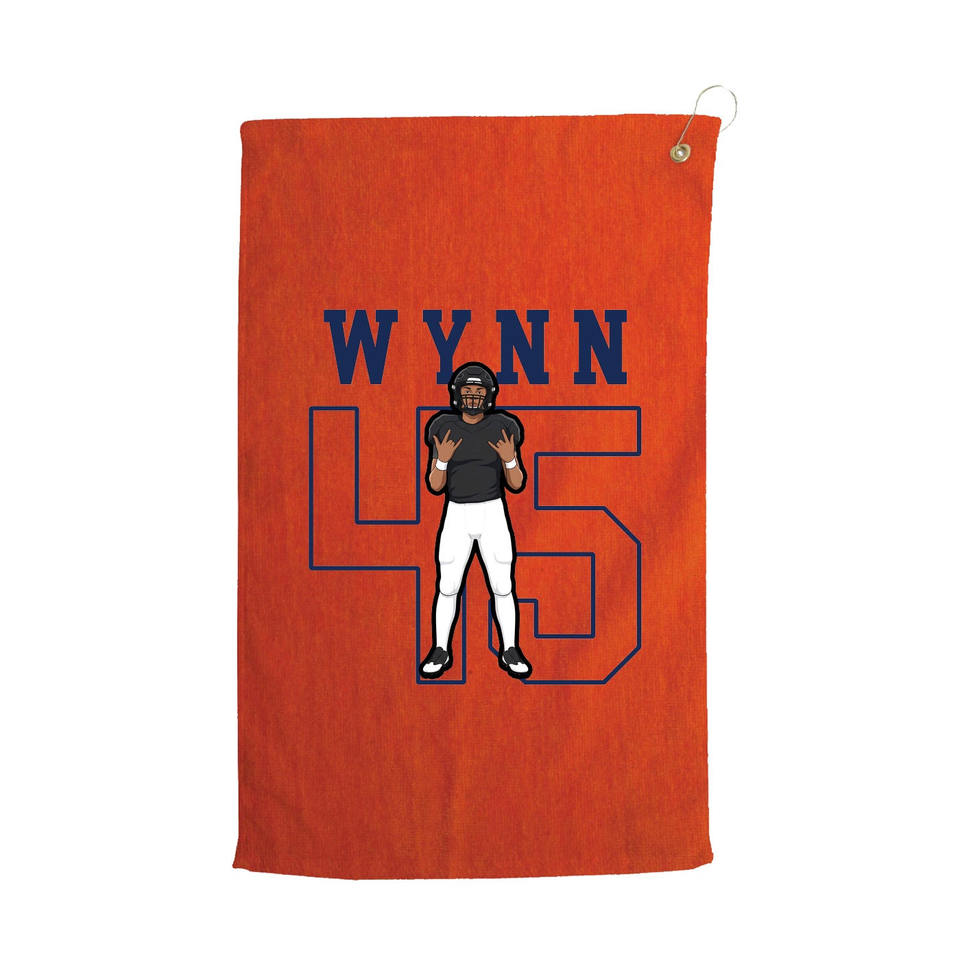 Golf Towel — Shirsey in Orange