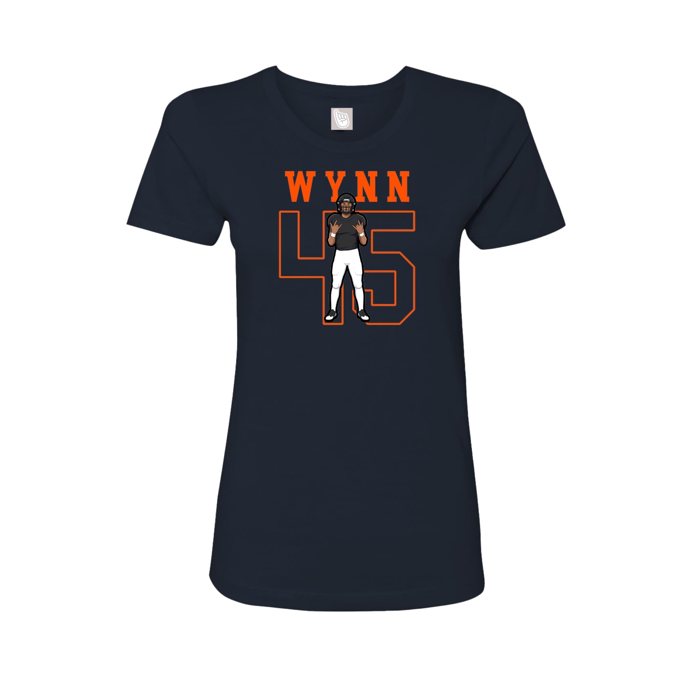 Fitted Women's Tee — Shirsey in Navy
