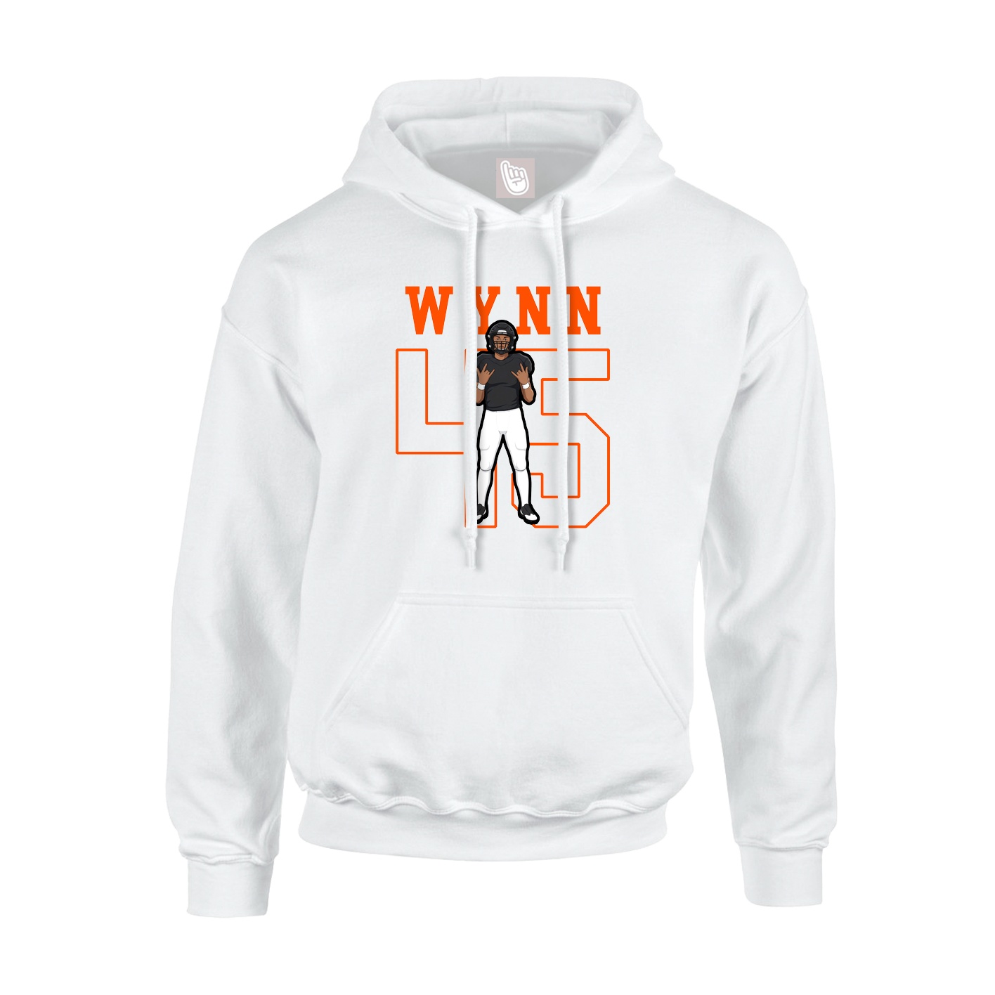 Hoodie — Shirsey in White