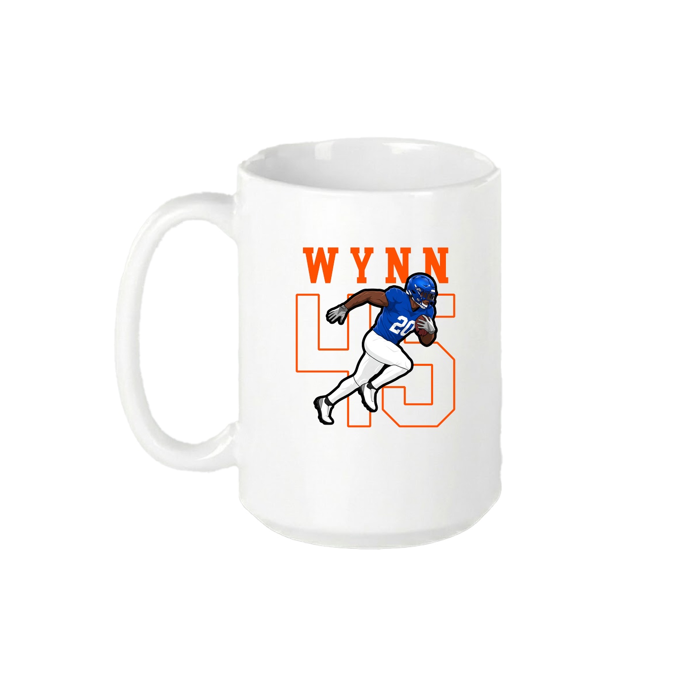 15oz Coffee Mug — Shirsey in White