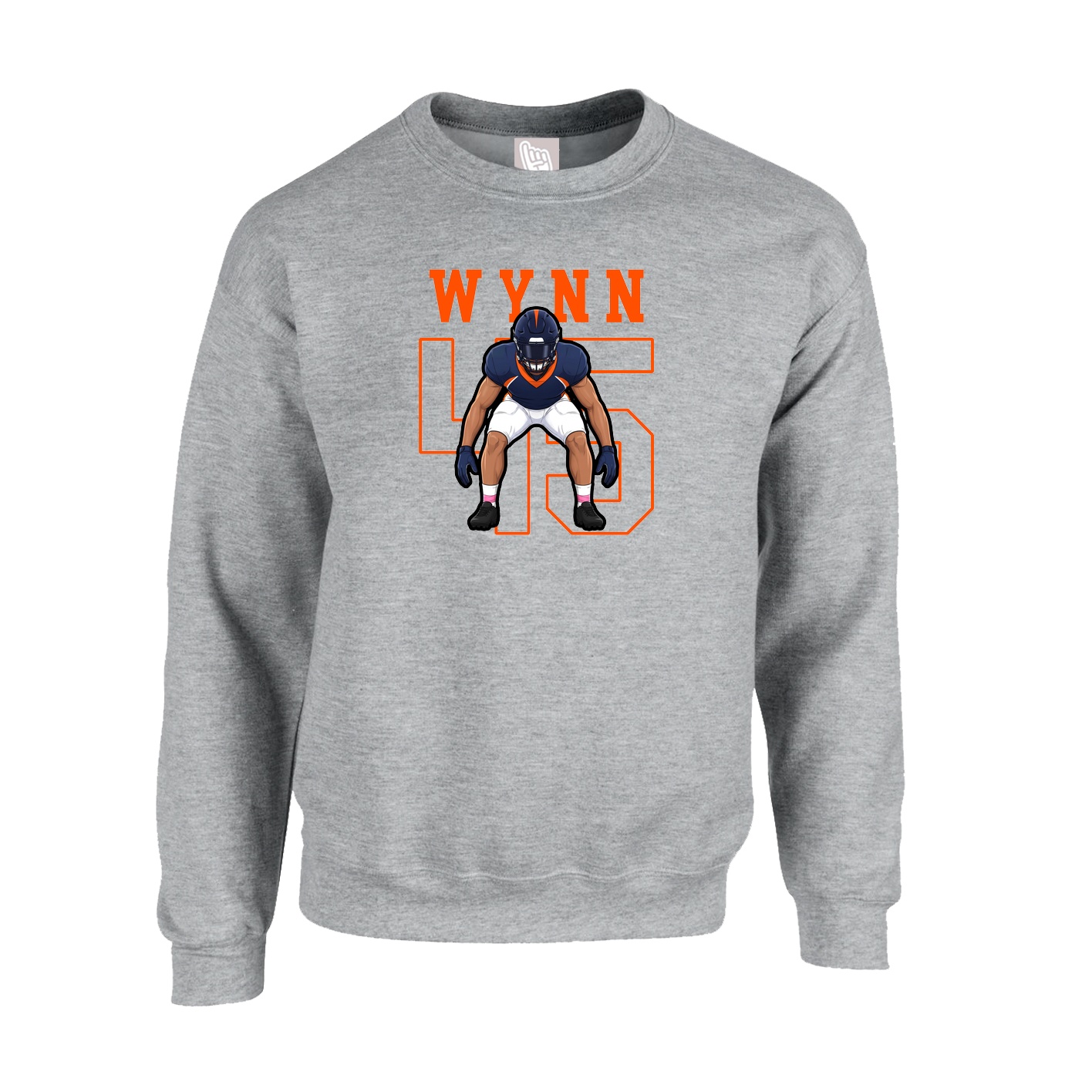 Fleece Crew — Shirsey in Grey