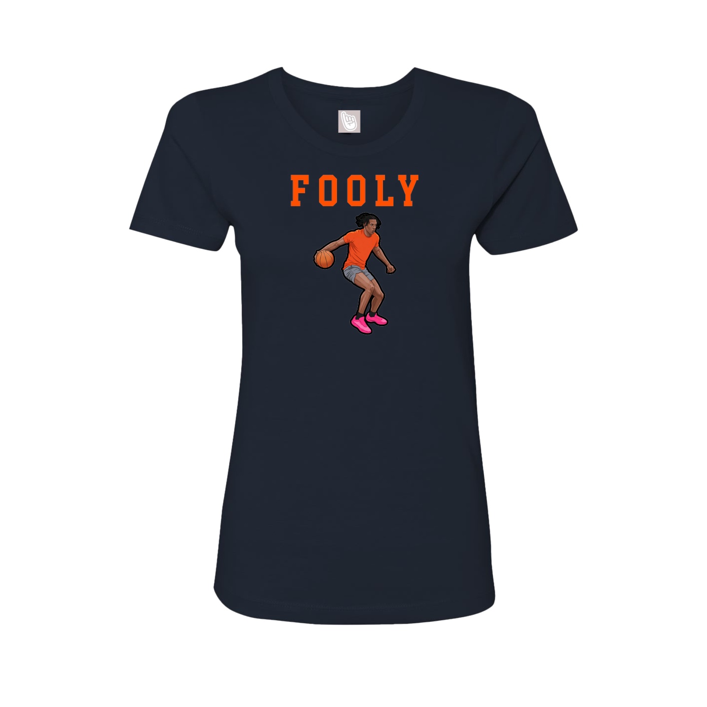 Fitted Women's Tee — Shirsey in Navy