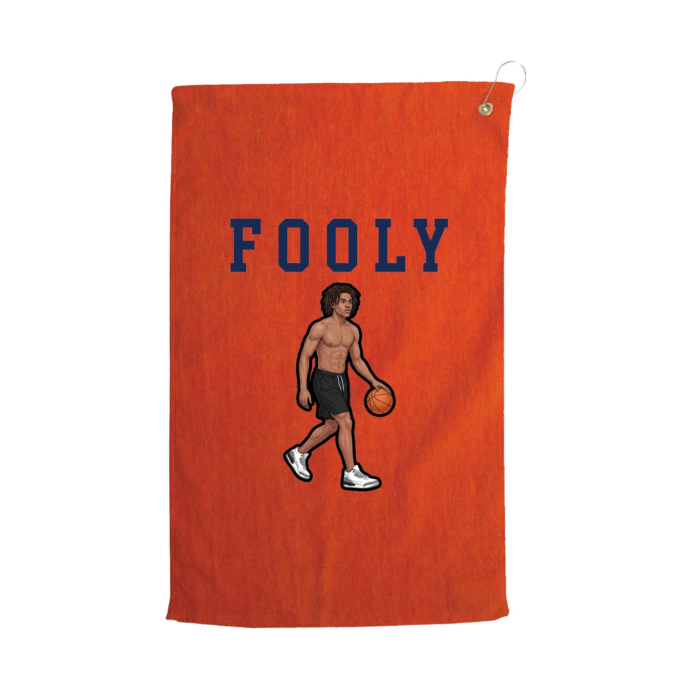 Golf Towel — Shirsey in Orange