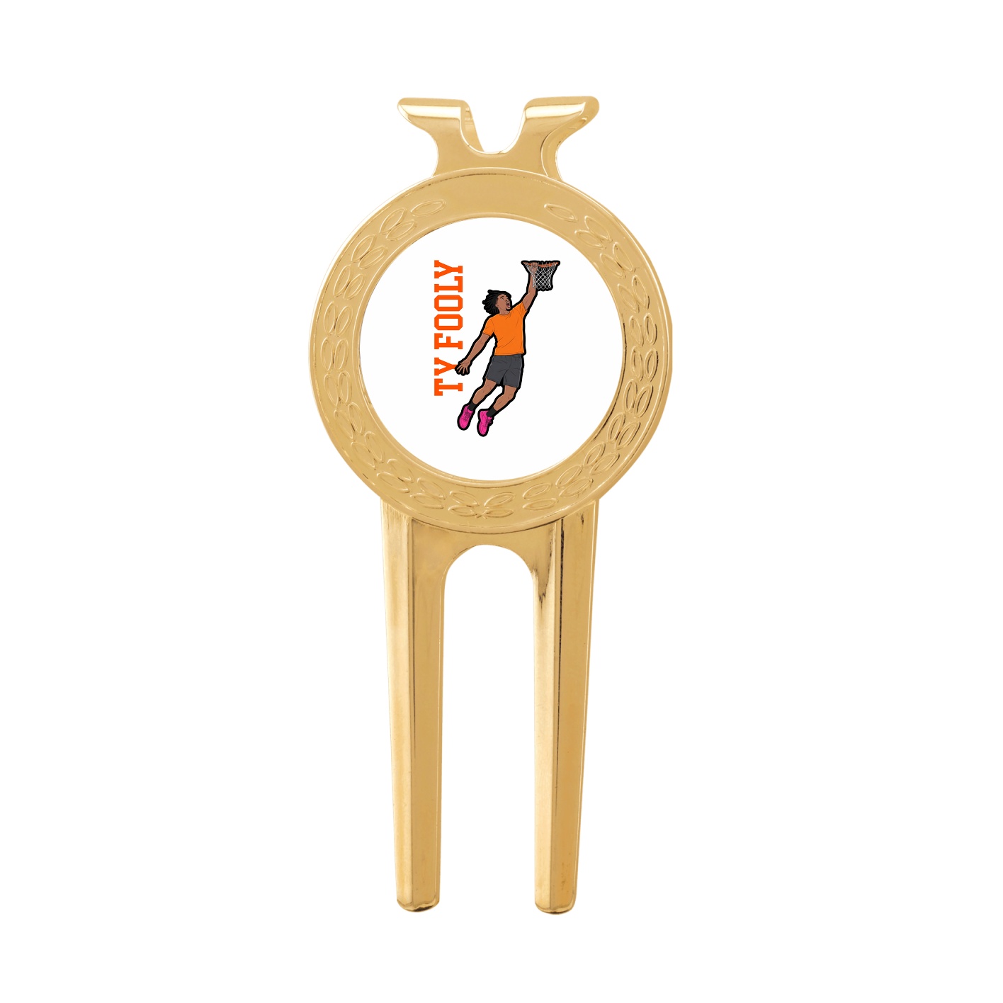 Divot Tool with Ball Marker — Name Vertical in Classic