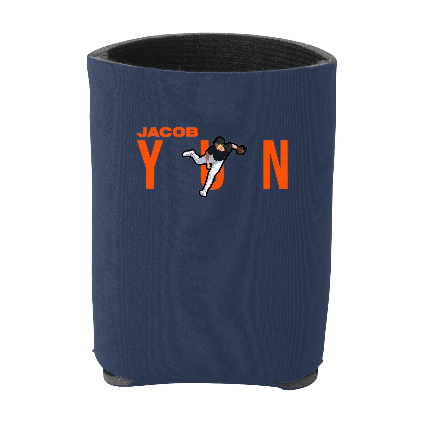 Can Holder — Player Name in Navy