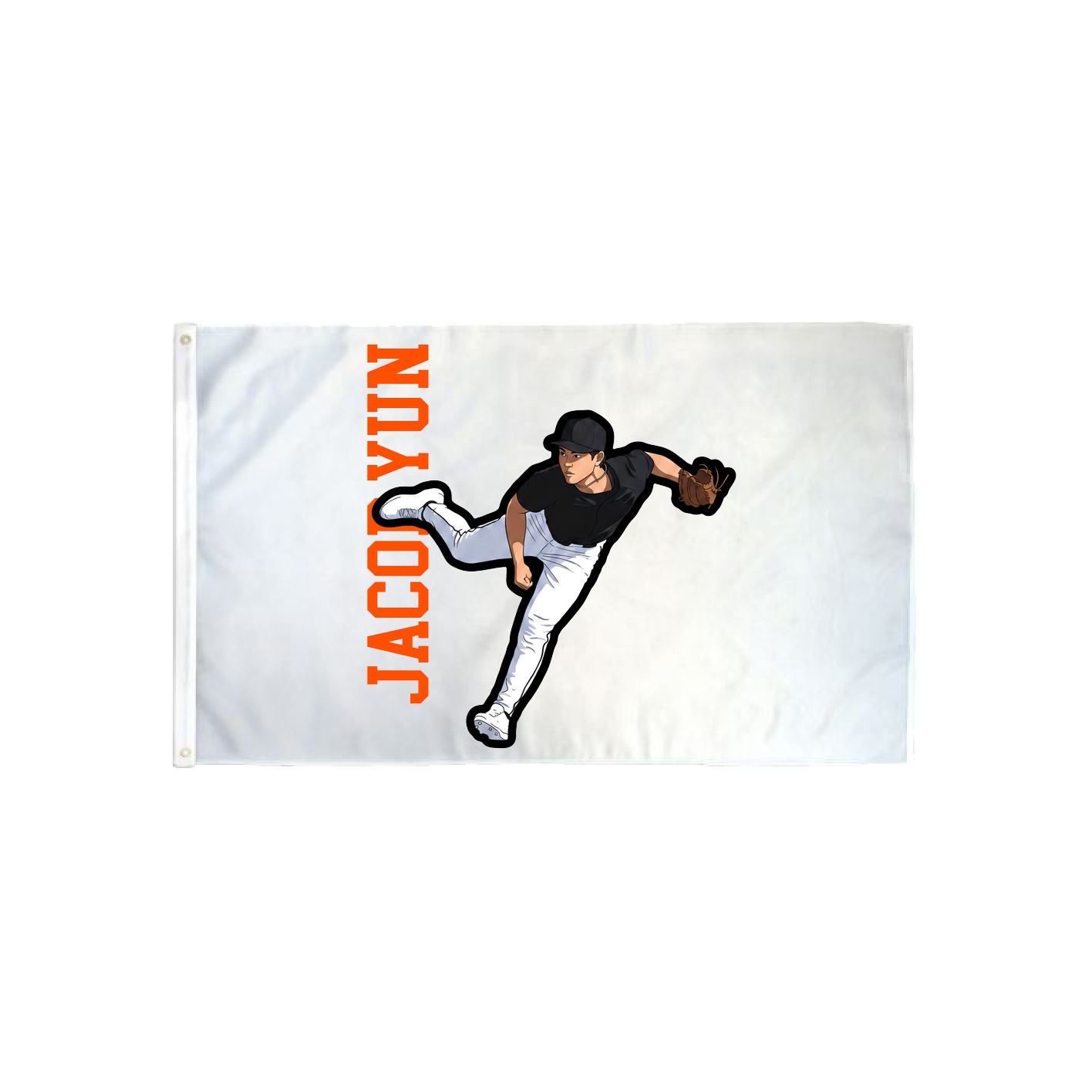 3x5 Flag — Name Vertical in Classic