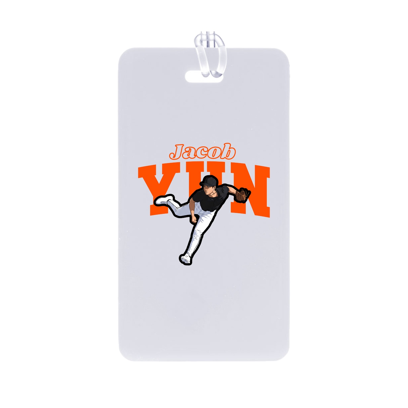 Bag Tag — Name Arch in Classic