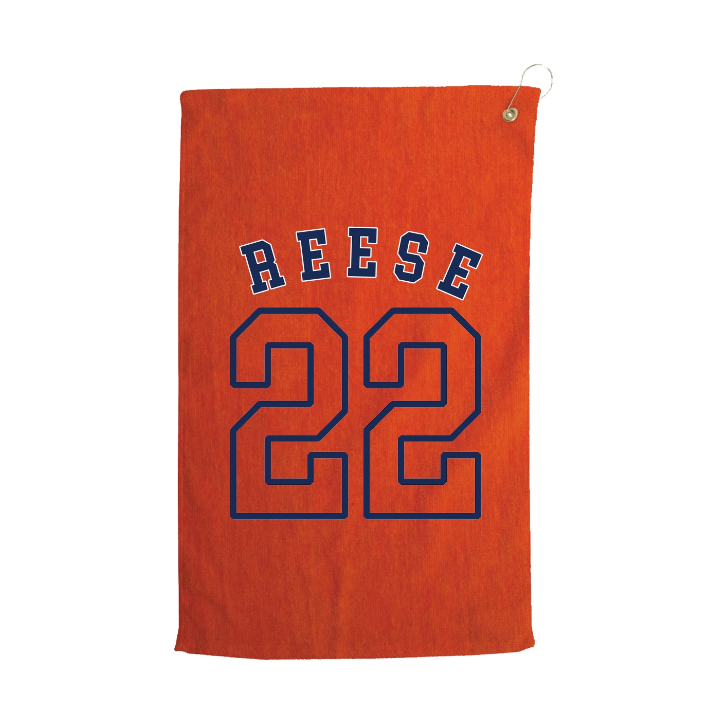 Golf Towel — Shirsey Arch in Orange