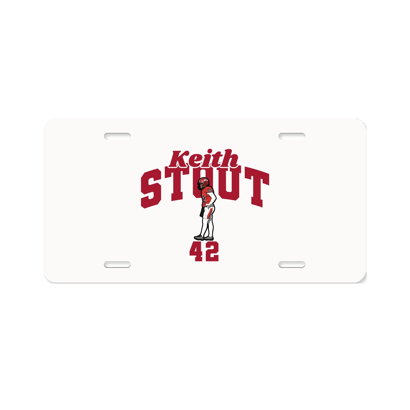 License Plate — Signature Arch in Classic