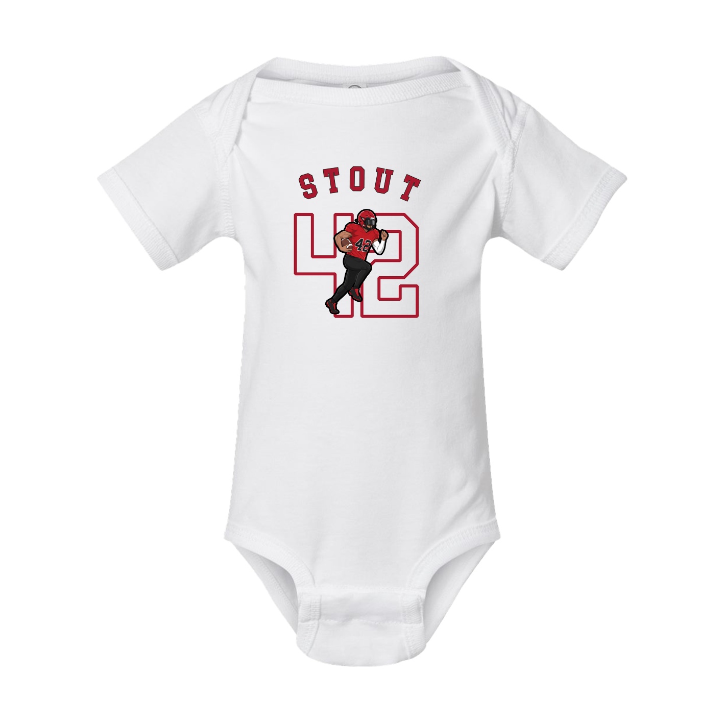 Baby Onesie — Shirsey Arch in White