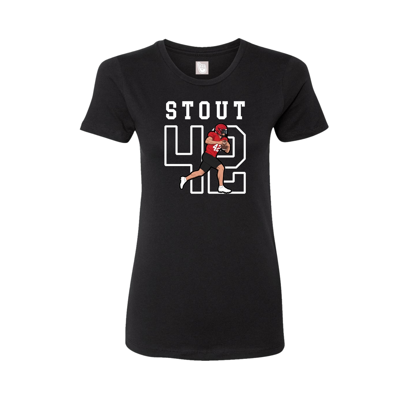 Fitted Women's Tee — Shirsey in Black