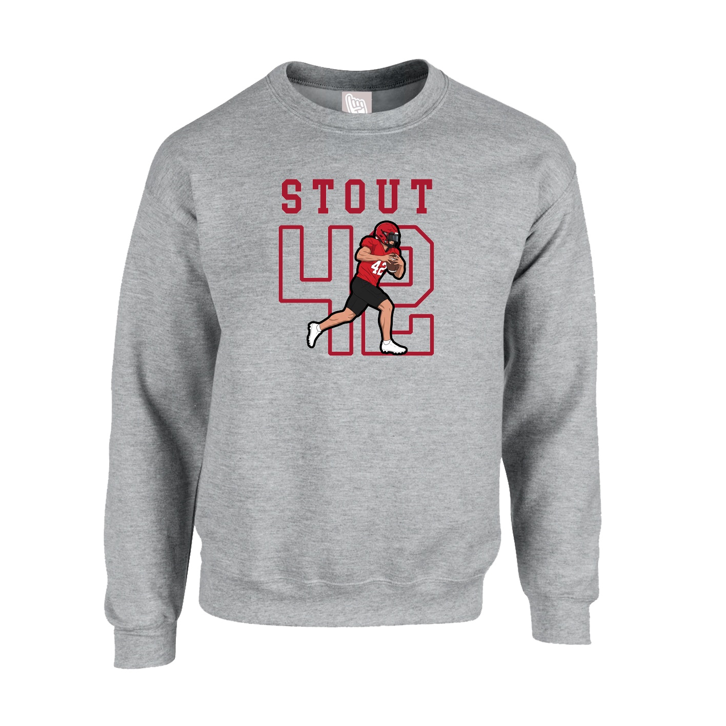 Fleece Crew — Shirsey in Grey