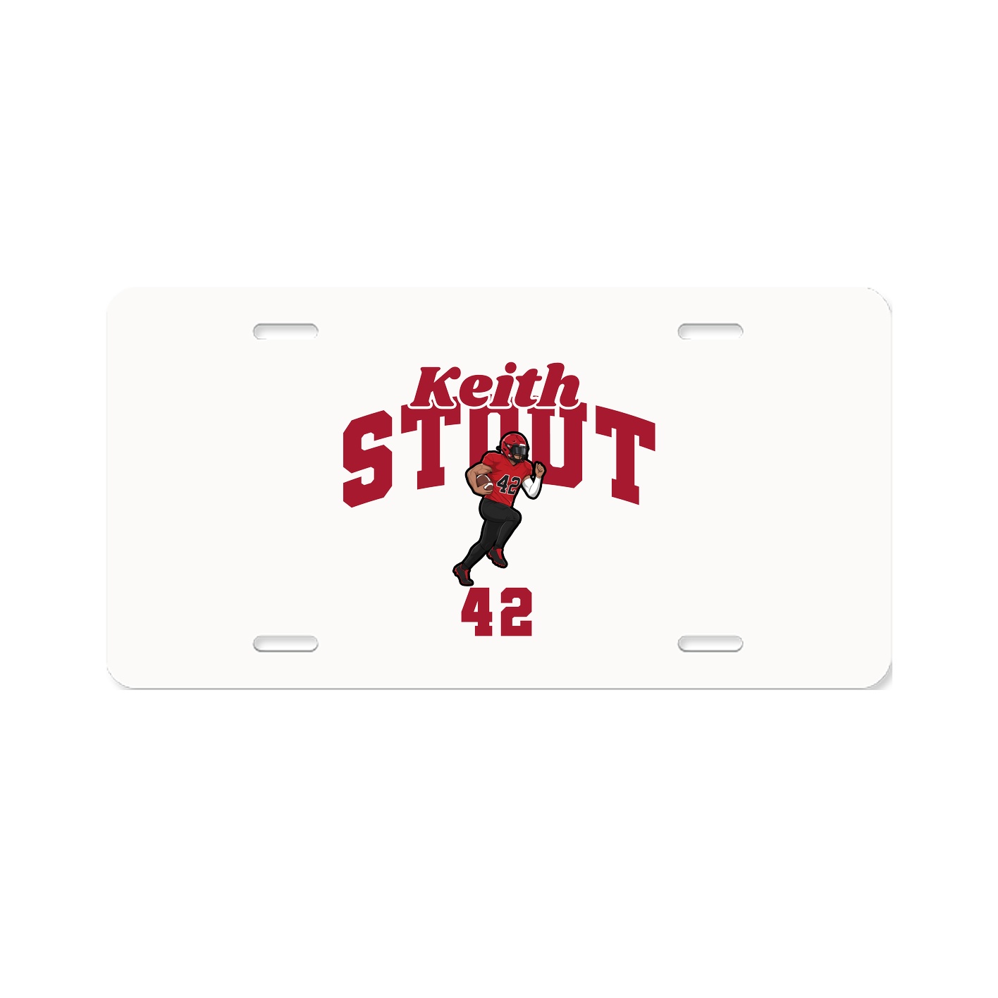 License Plate — Signature Arch in Classic