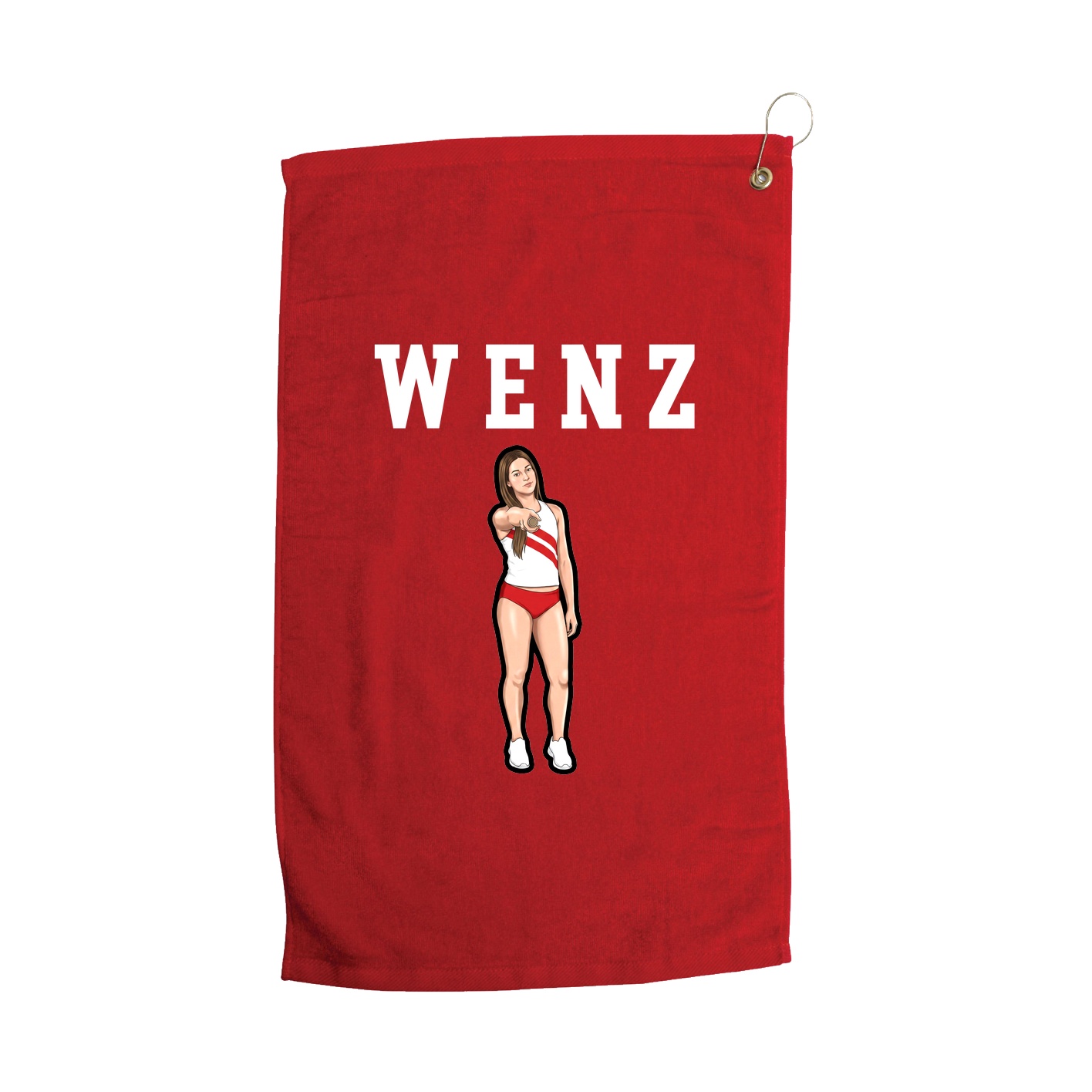 Golf Towel — Shirsey in Red