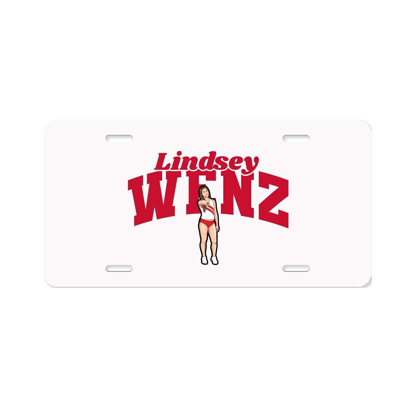 License Plate — Signature Arch in Classic